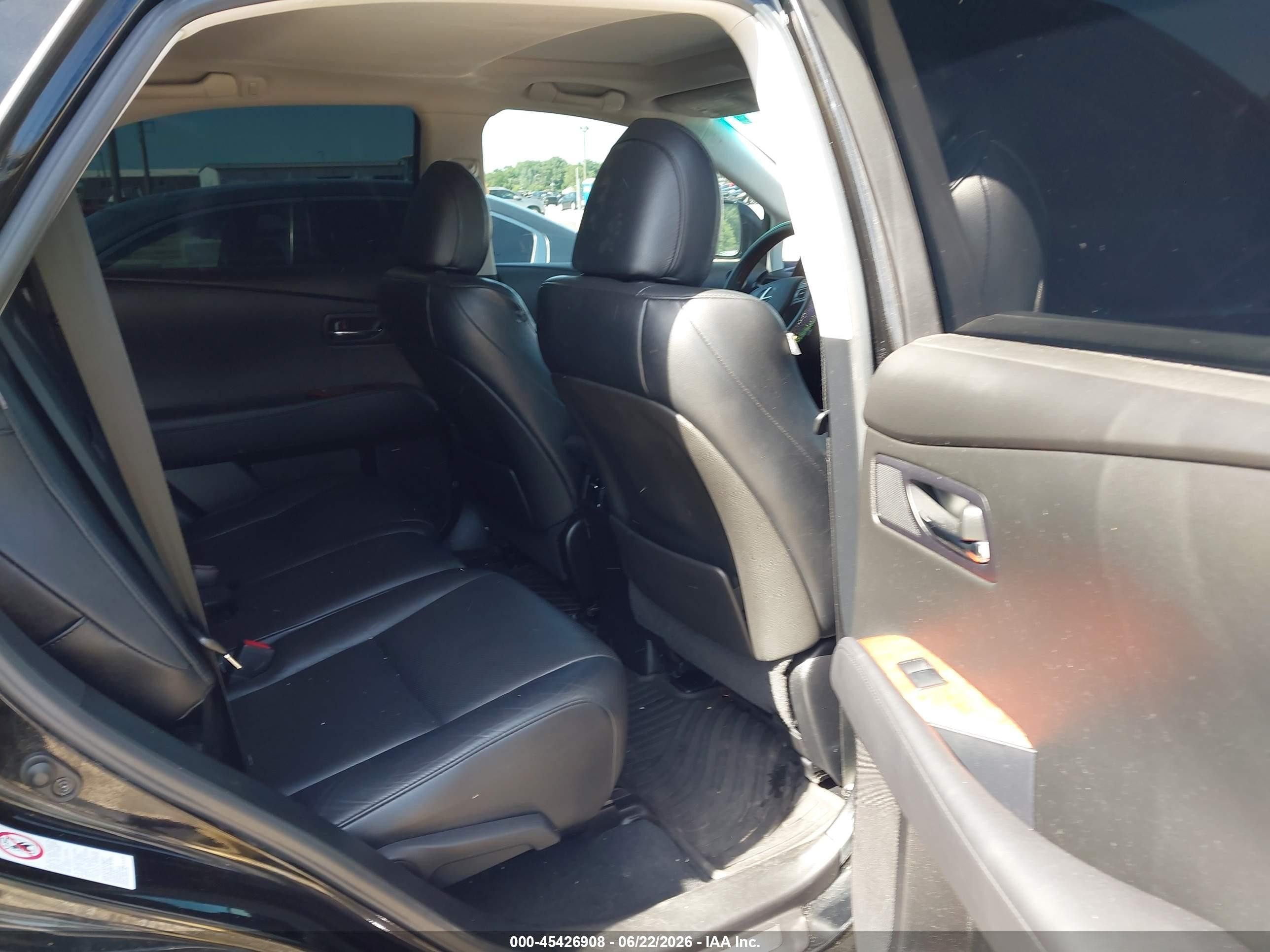 2010 Lexus Rx 350   Black vin: 2T2BK1BA2AC032773