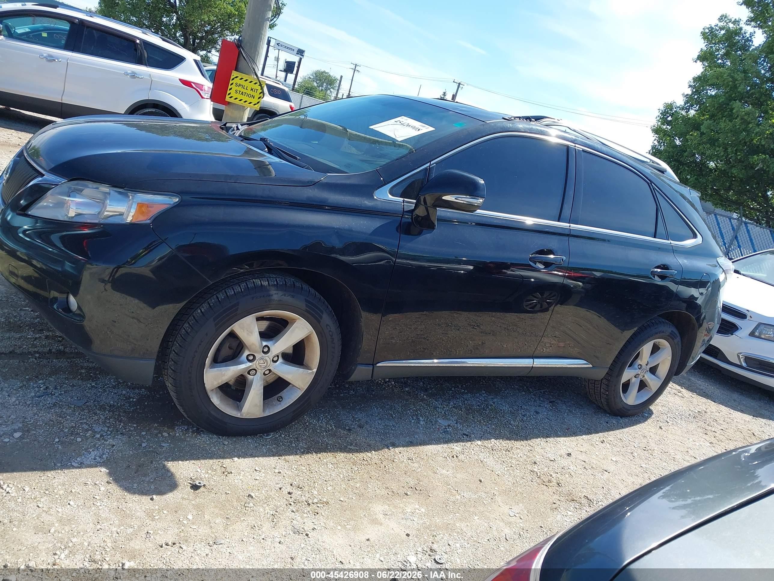 2010 Lexus Rx 350   Black vin: 2T2BK1BA2AC032773
