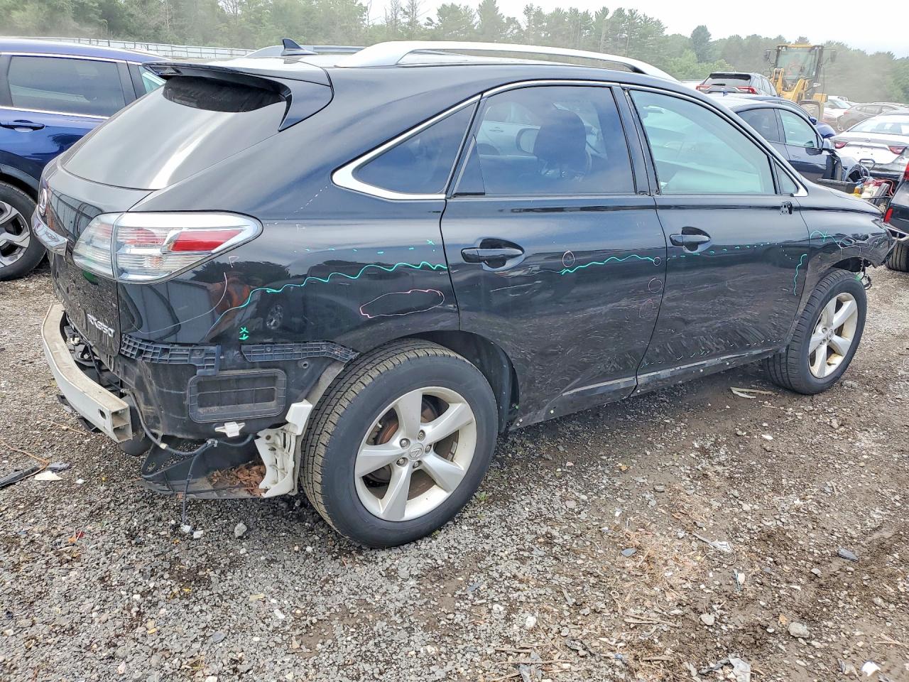 2010 Lexus Rx 350 Черный vin: 2T2BK1BA2AC036712