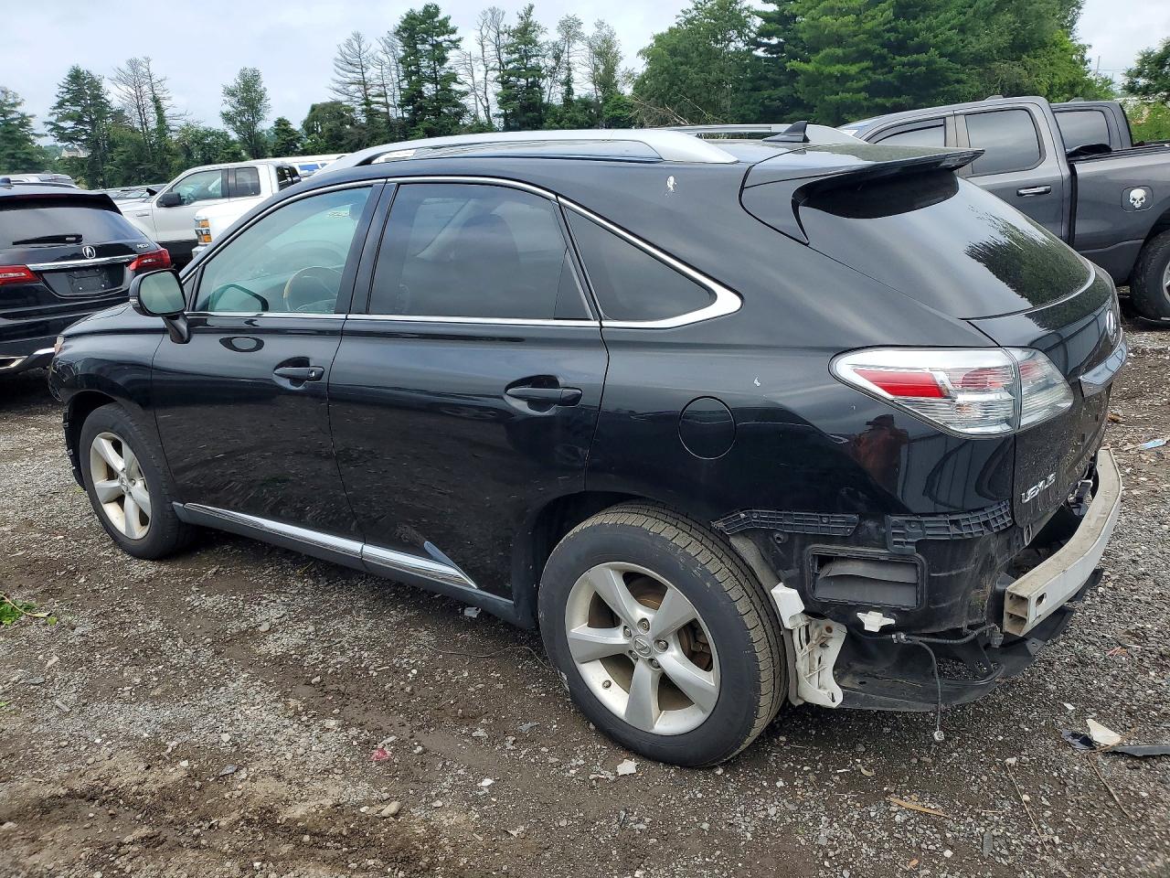 2010 Lexus Rx 350 Черный vin: 2T2BK1BA2AC036712