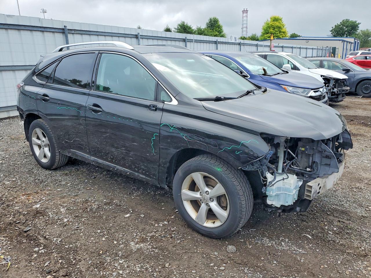 2010 Lexus Rx 350 Черный vin: 2T2BK1BA2AC036712