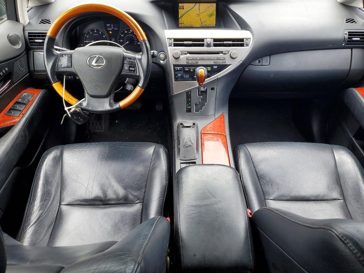 2010 Lexus Rx 350 Черный vin: 2T2BK1BA2AC036712