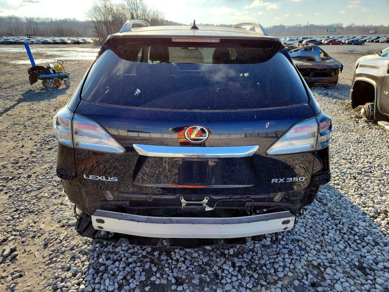 2010 Lexus Rx 350 Base Black vin: 2T2BK1BA2AC037634