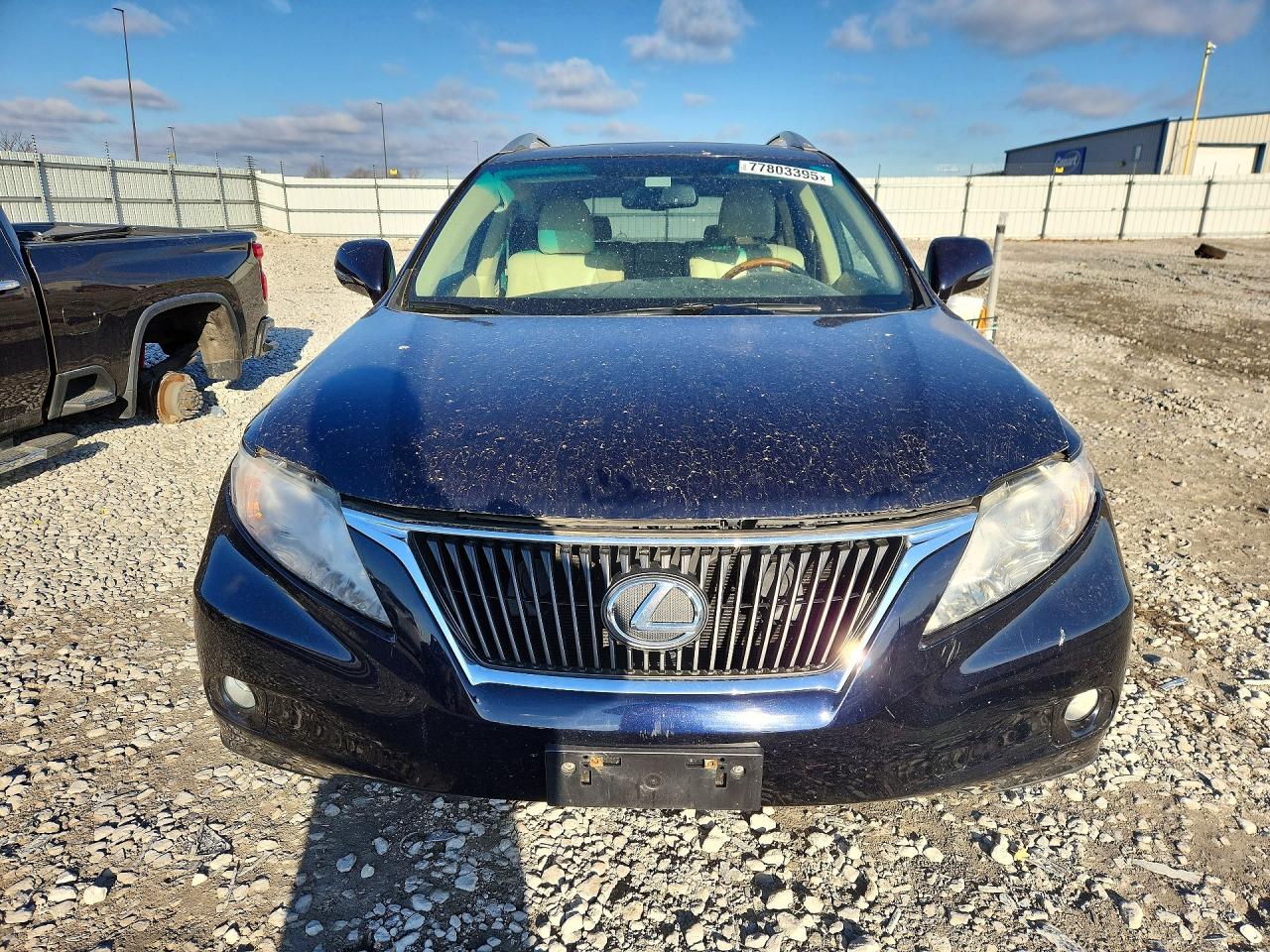 2010 Lexus Rx 350 Base Black vin: 2T2BK1BA2AC037634