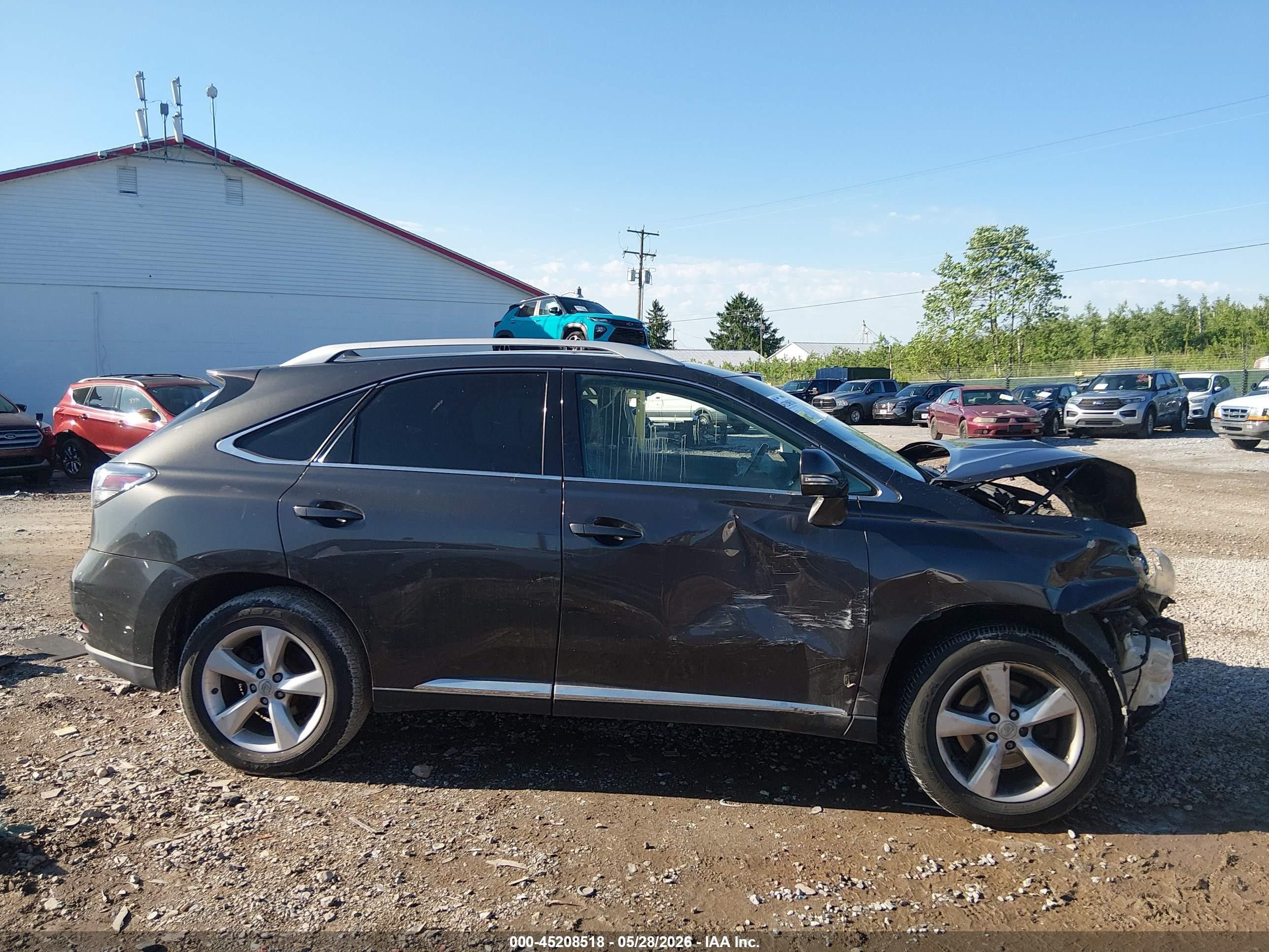 2010 Lexus Rx 350   Gray vin: 2T2BK1BA2AC041778