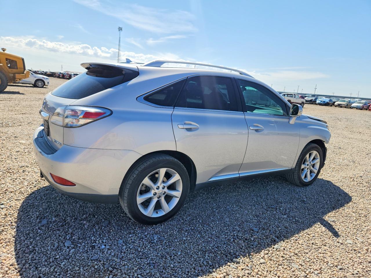 2010 Lexus Rx 350 Silver vin: 2T2BK1BA2AC055471