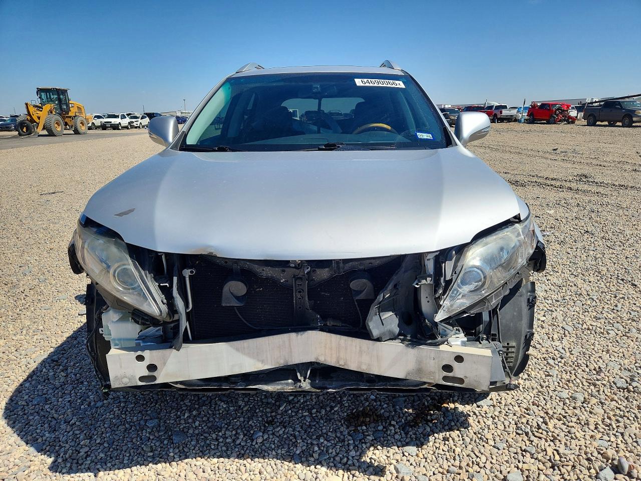 2010 Lexus Rx 350 Silver vin: 2T2BK1BA2AC055471