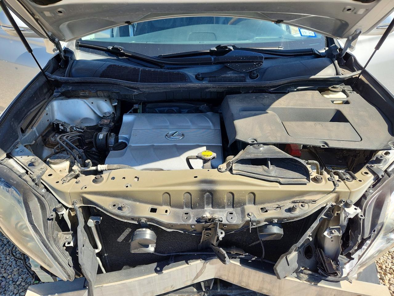 2010 Lexus Rx 350 Silver vin: 2T2BK1BA2AC055471