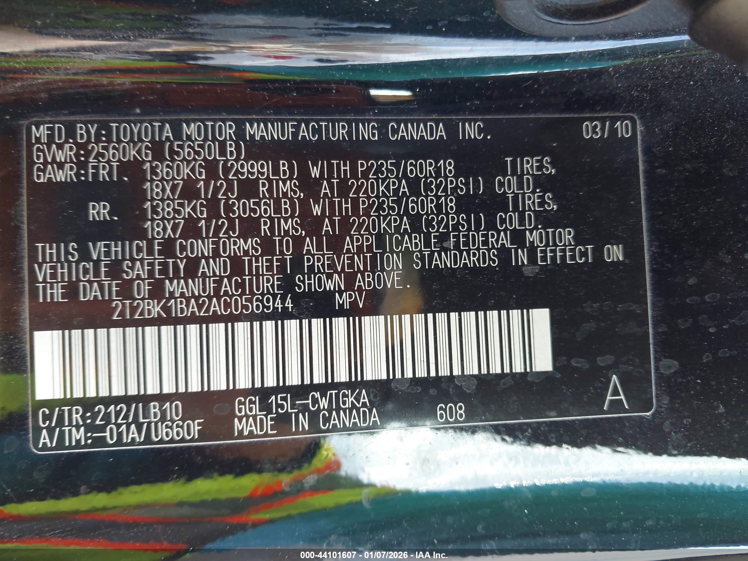 2010 Lexus Rx 350   Черный vin: 2T2BK1BA2AC056944