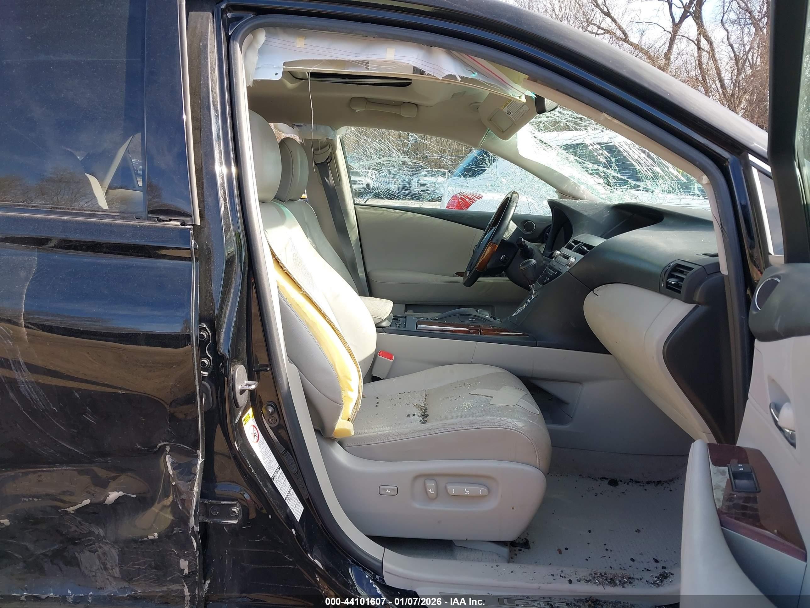 2010 Lexus Rx 350   Черный vin: 2T2BK1BA2AC056944