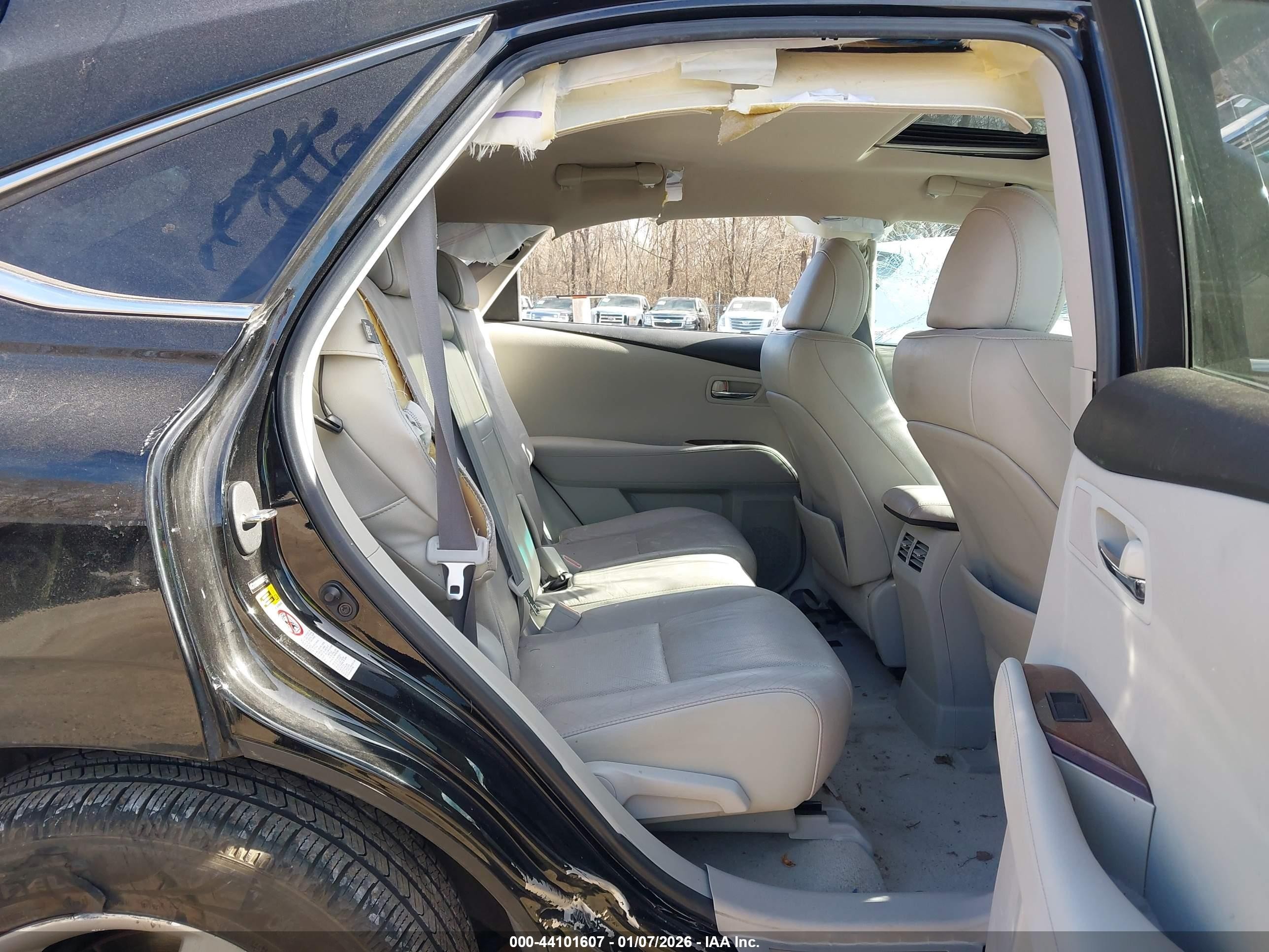 2010 Lexus Rx 350   Черный vin: 2T2BK1BA2AC056944