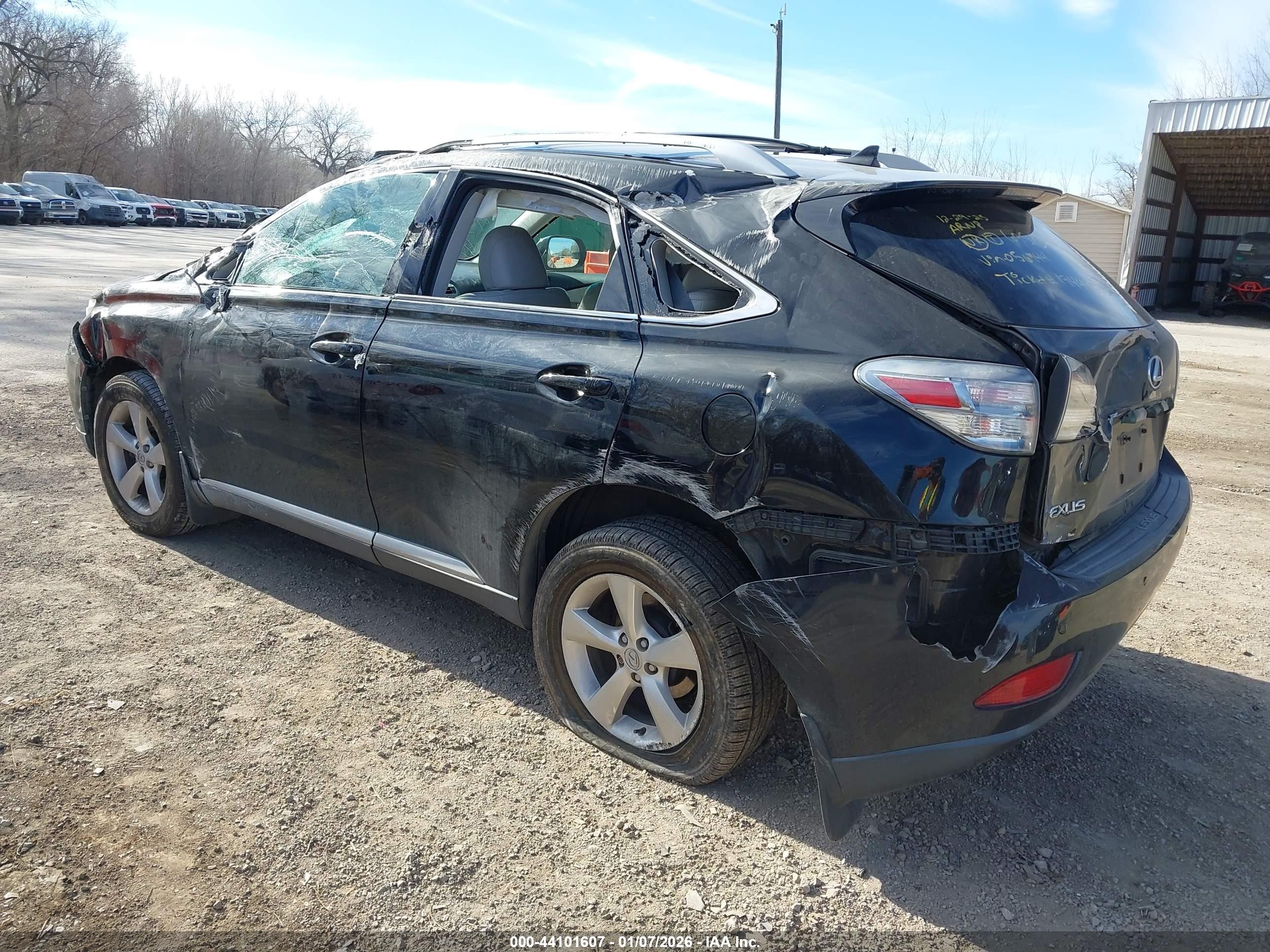 2010 Lexus Rx 350   Черный vin: 2T2BK1BA2AC056944