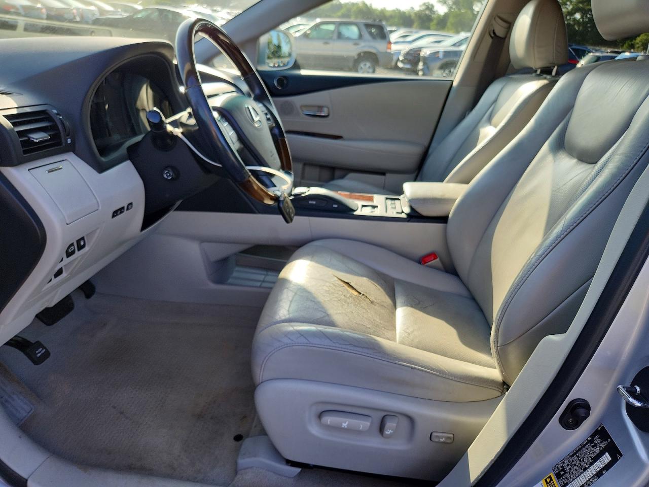 2010 Lexus Rx 350 Silver vin: 2T2BK1BA2AC058791