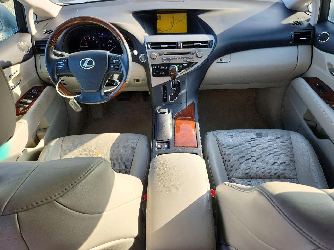 2010 Lexus Rx 350 Silver vin: 2T2BK1BA2AC058791