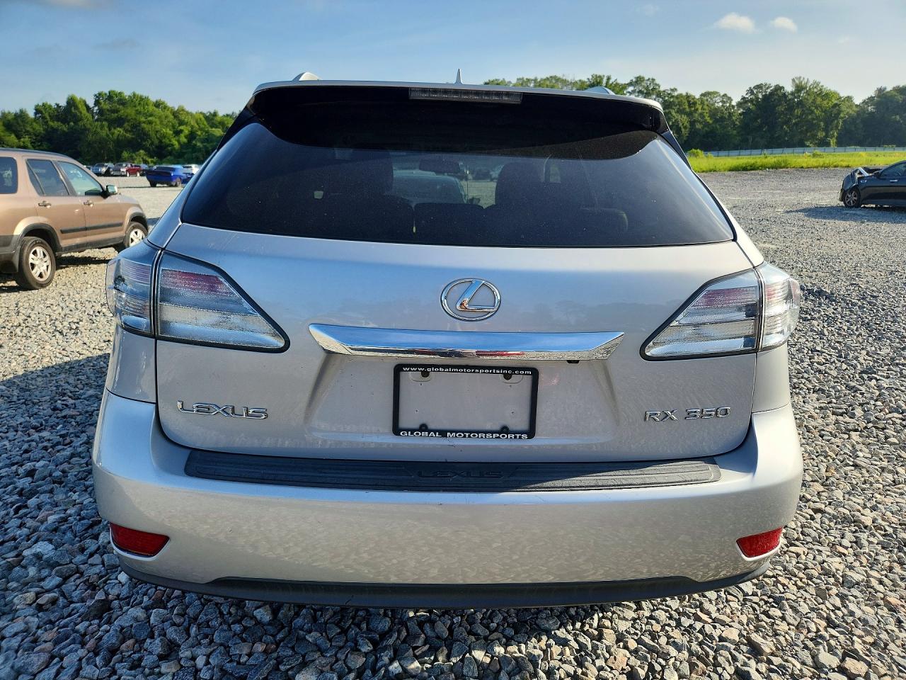 2010 Lexus Rx 350 Silver vin: 2T2BK1BA2AC058791