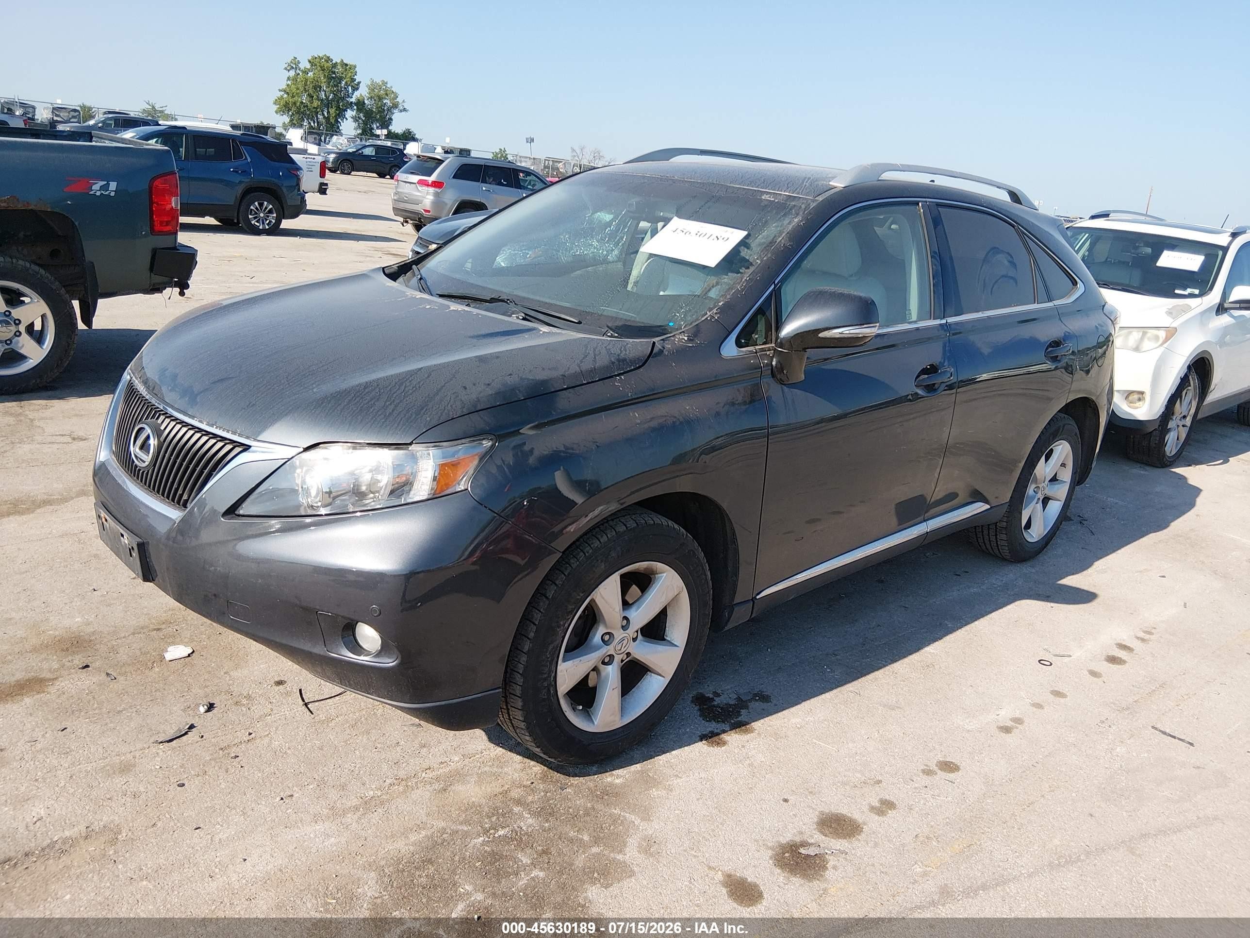 2010 Lexus Rx 350   Beige vin: 2T2BK1BA2AC063778
