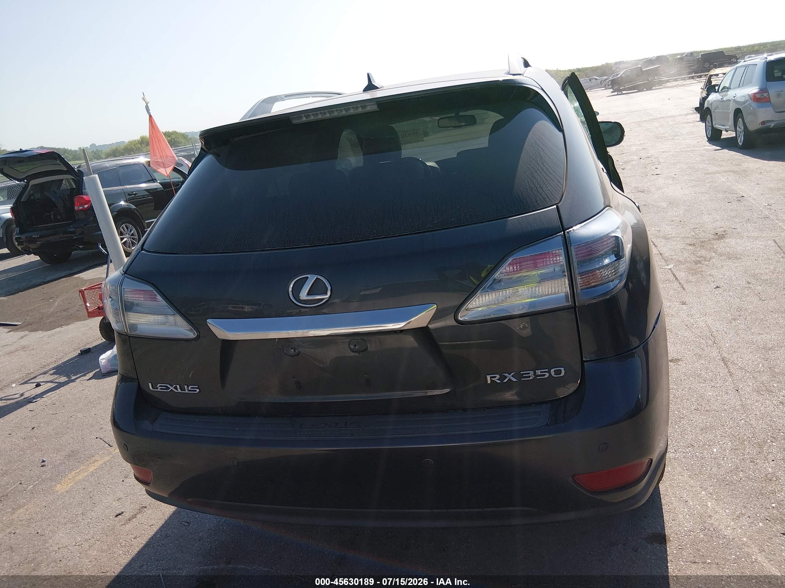 2010 Lexus Rx 350   Beige vin: 2T2BK1BA2AC063778