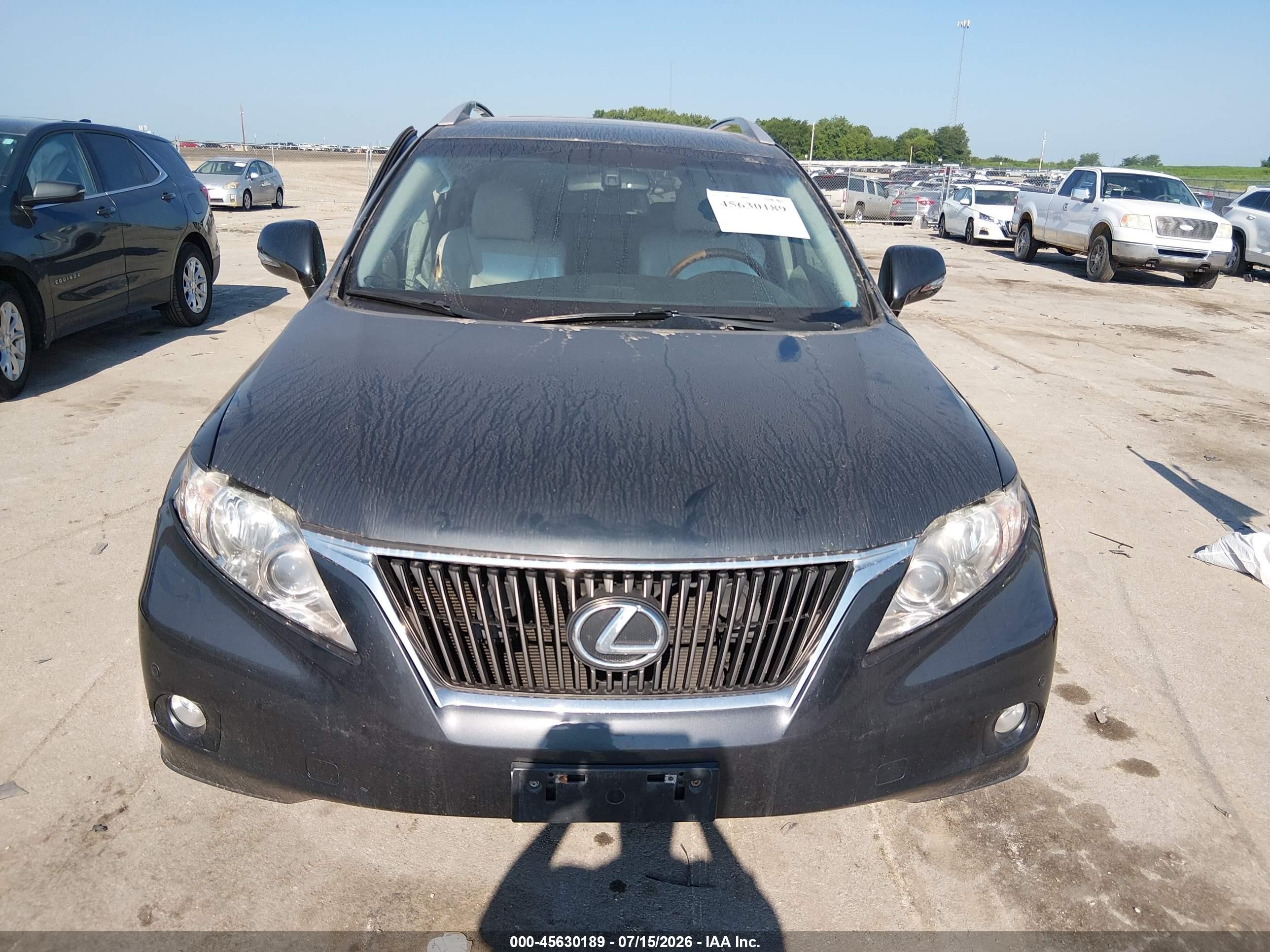 2010 Lexus Rx 350   Beige vin: 2T2BK1BA2AC063778