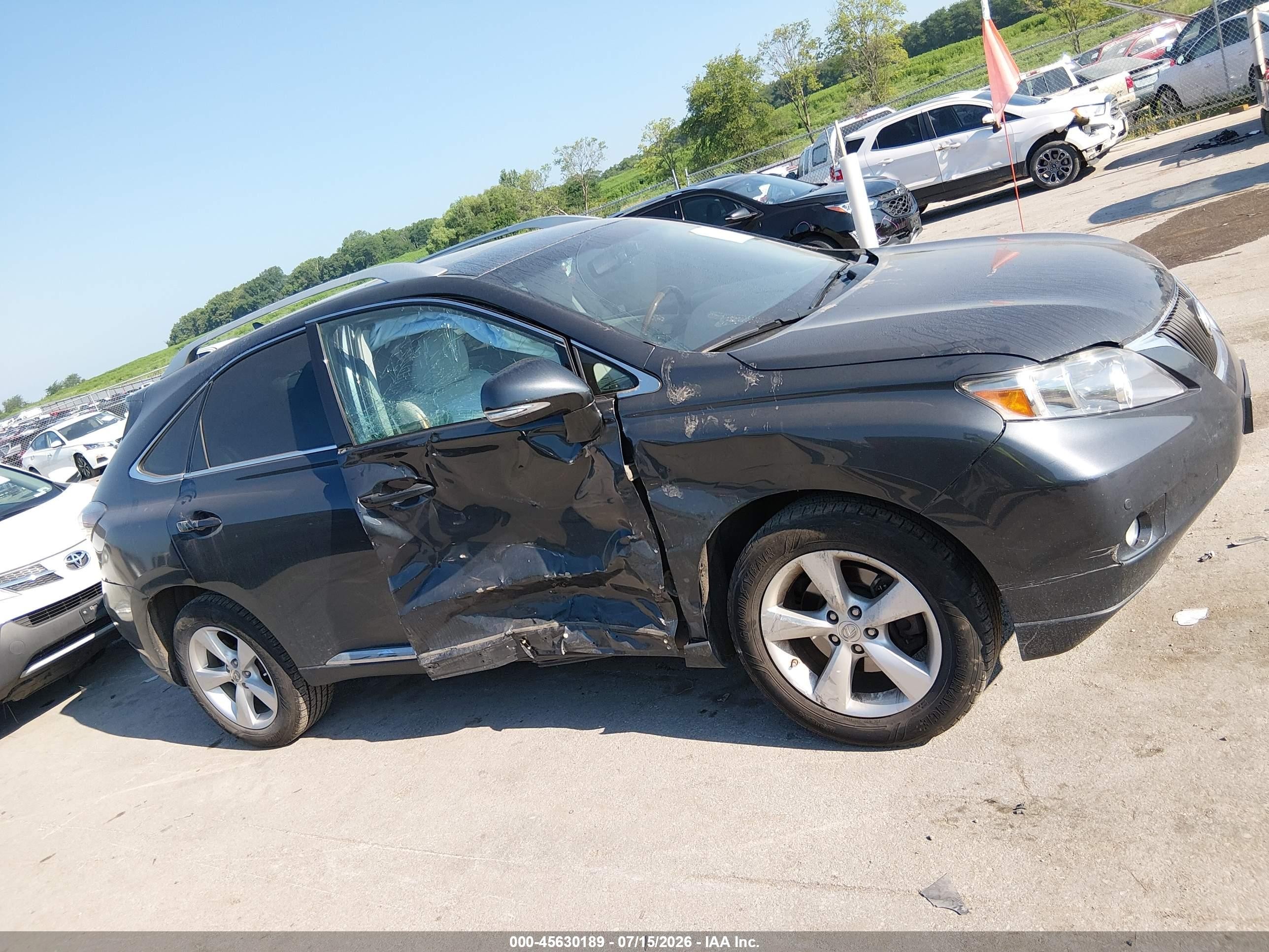 2010 Lexus Rx 350   Beige vin: 2T2BK1BA2AC063778