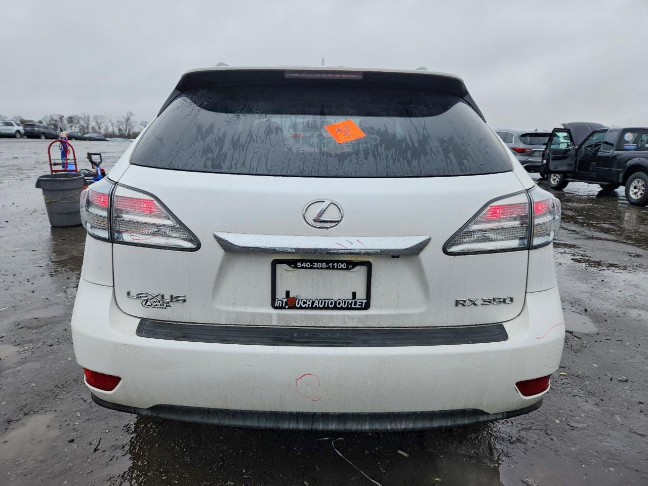 2010 Lexus Rx 350 Base Белый vin: 2T2BK1BA2AC073484