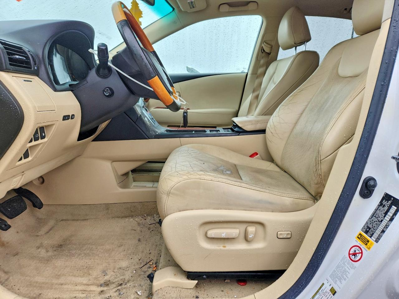 2010 Lexus Rx 350 Base Белый vin: 2T2BK1BA2AC073484