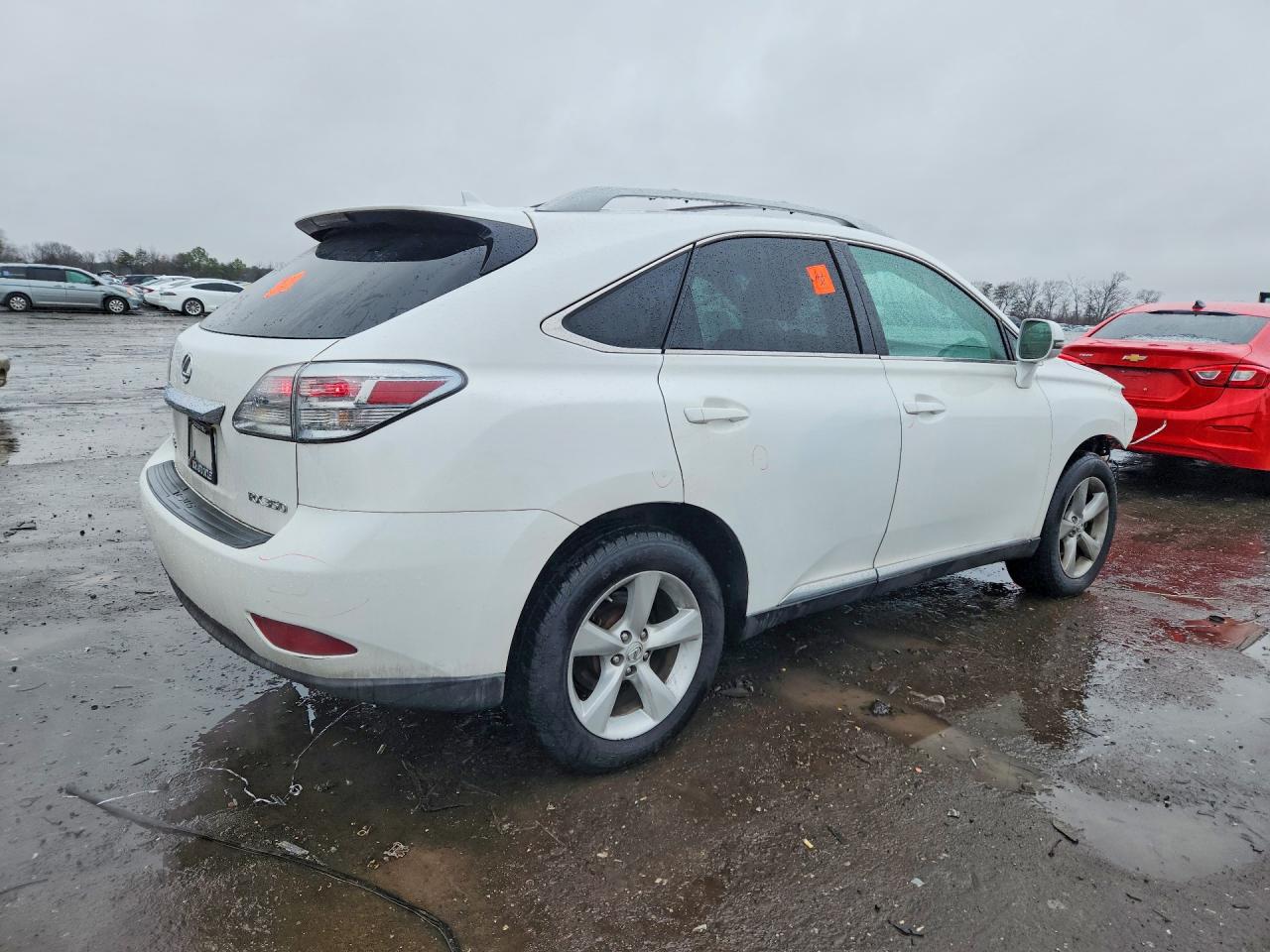 2010 Lexus Rx 350 Base Белый vin: 2T2BK1BA2AC073484