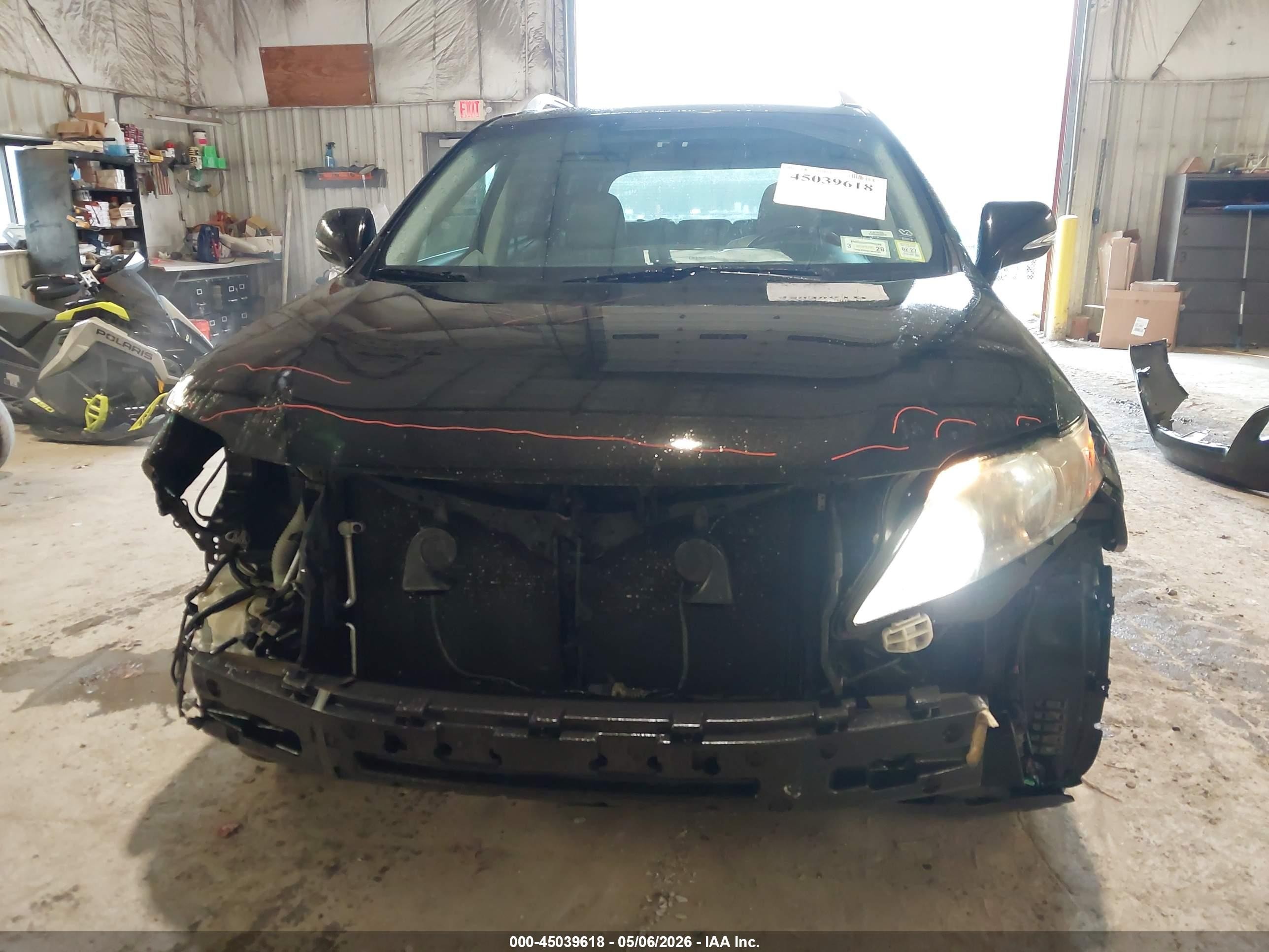 2011 Lexus Rx 350   Black vin: 2T2BK1BA2BC084051