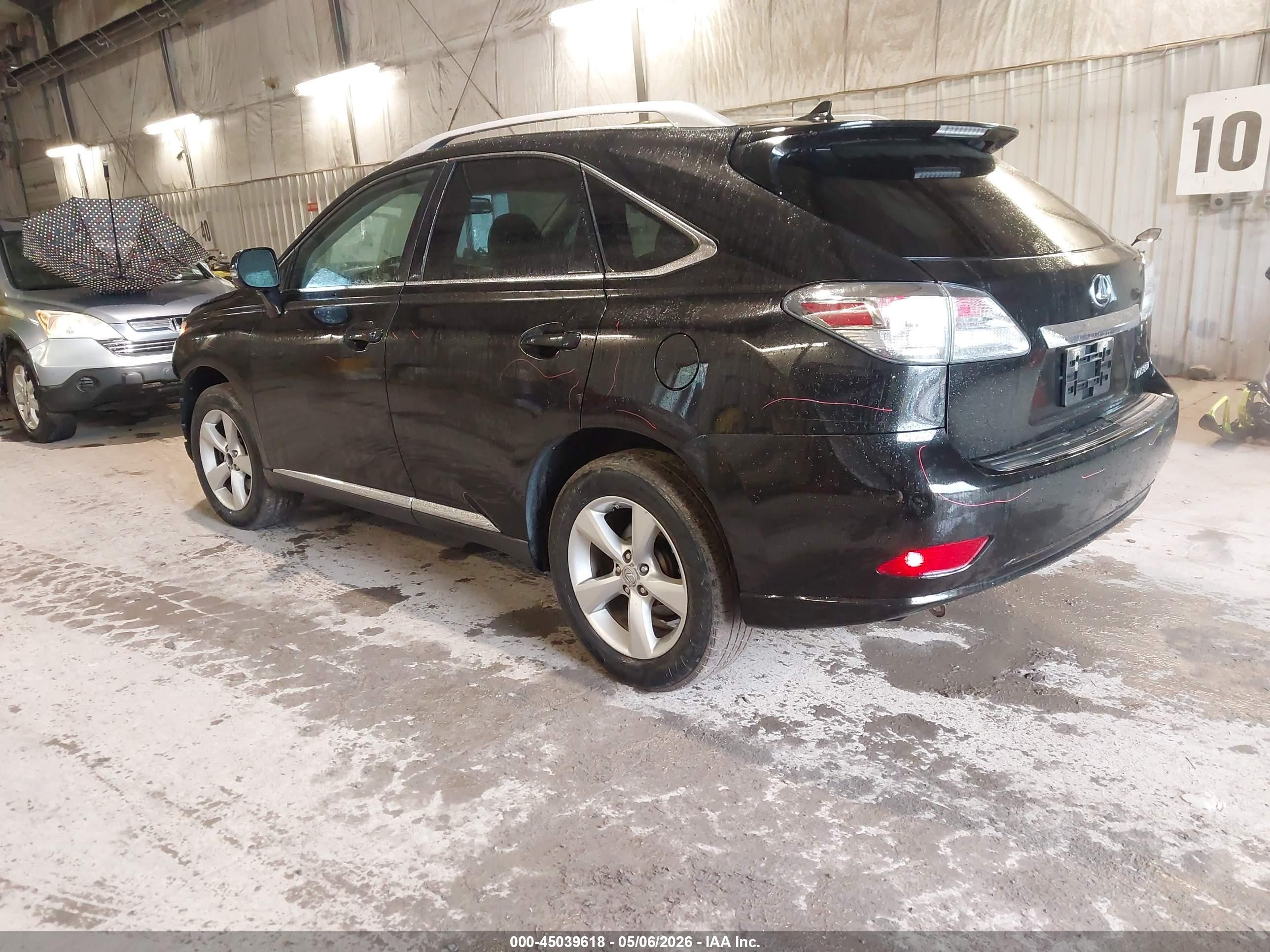 2011 Lexus Rx 350   Black vin: 2T2BK1BA2BC084051