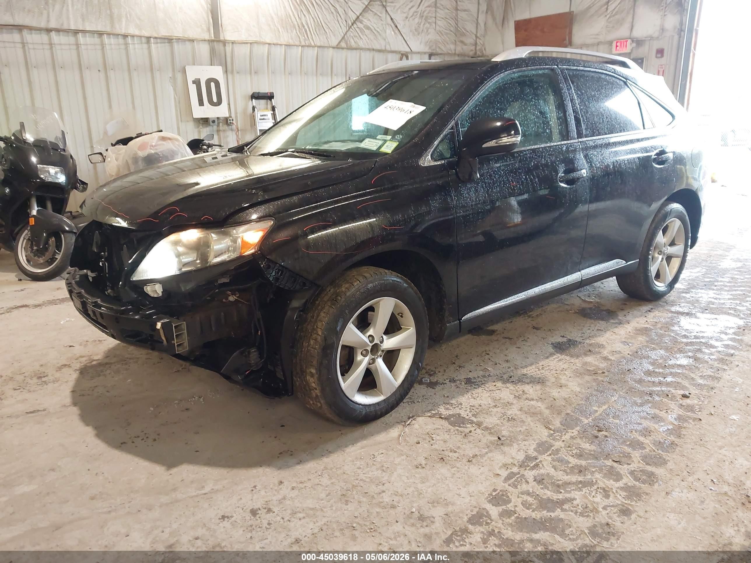 2011 Lexus Rx 350   Black vin: 2T2BK1BA2BC084051