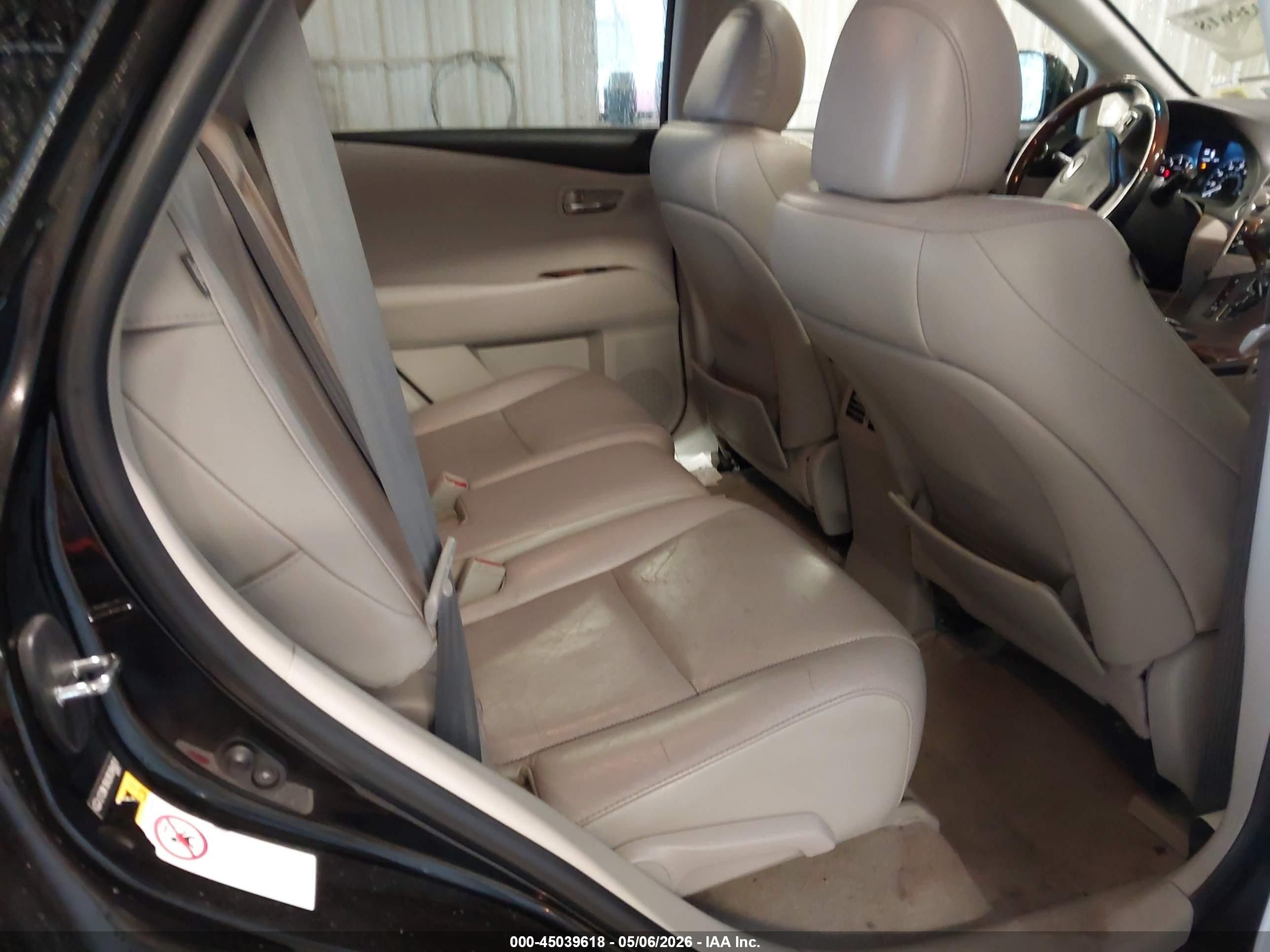 2011 Lexus Rx 350   Black vin: 2T2BK1BA2BC084051