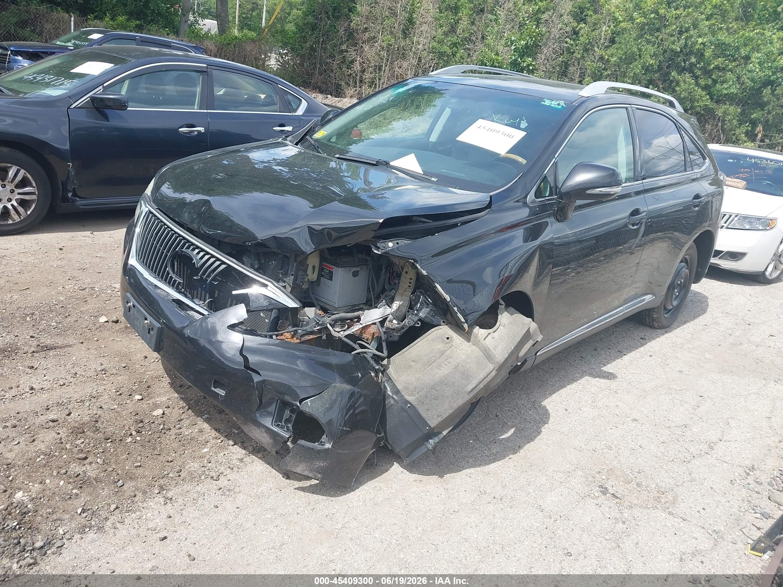 2011 Lexus Rx 350   Black vin: 2T2BK1BA2BC094420