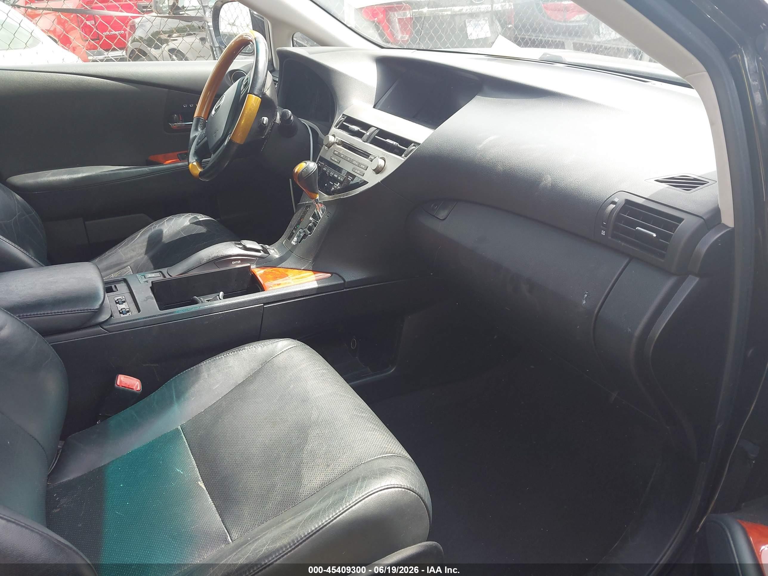 2011 Lexus Rx 350   Black vin: 2T2BK1BA2BC094420