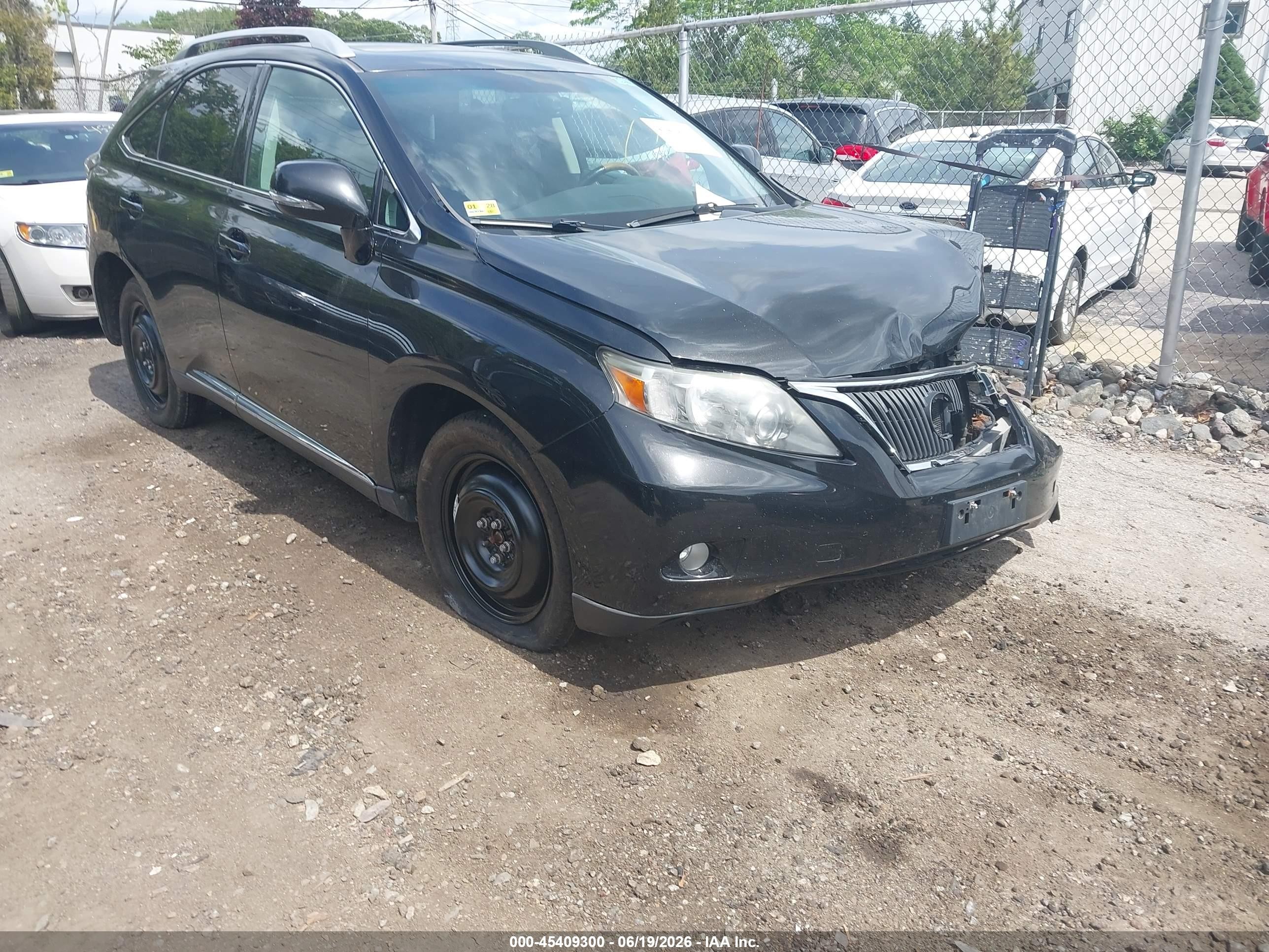 2011 Lexus Rx 350   Black vin: 2T2BK1BA2BC094420