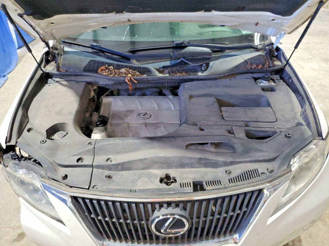 2011 Lexus Rx 350 White vin: 2T2BK1BA2BC110597