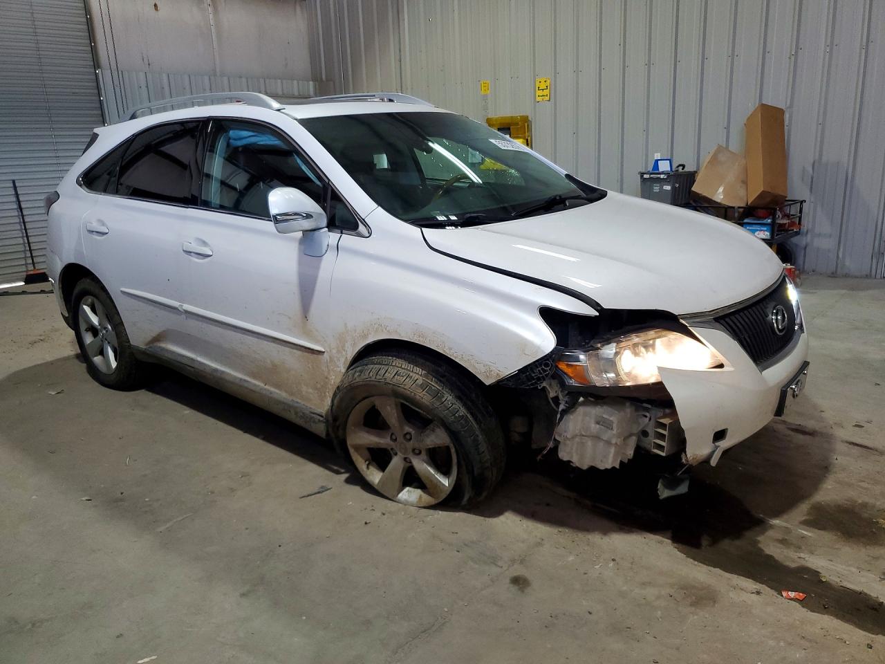2011 Lexus Rx 350 White vin: 2T2BK1BA2BC110597