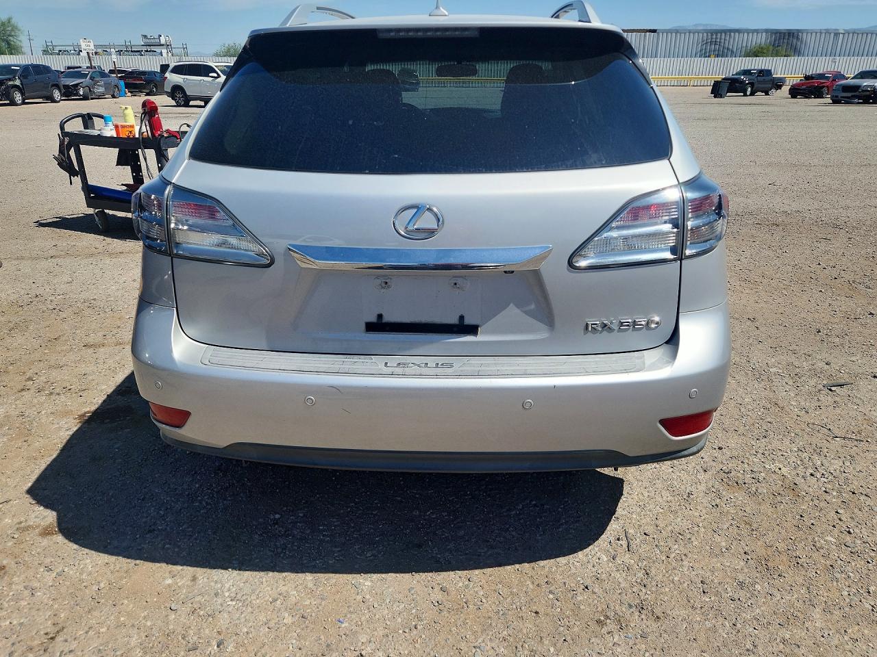 2011 Lexus Rx 350 Silver vin: 2T2BK1BA2BC113967