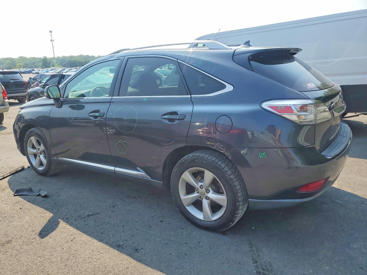 2011 Lexus Rx 350 Charcoal vin: 2T2BK1BA2BC117632