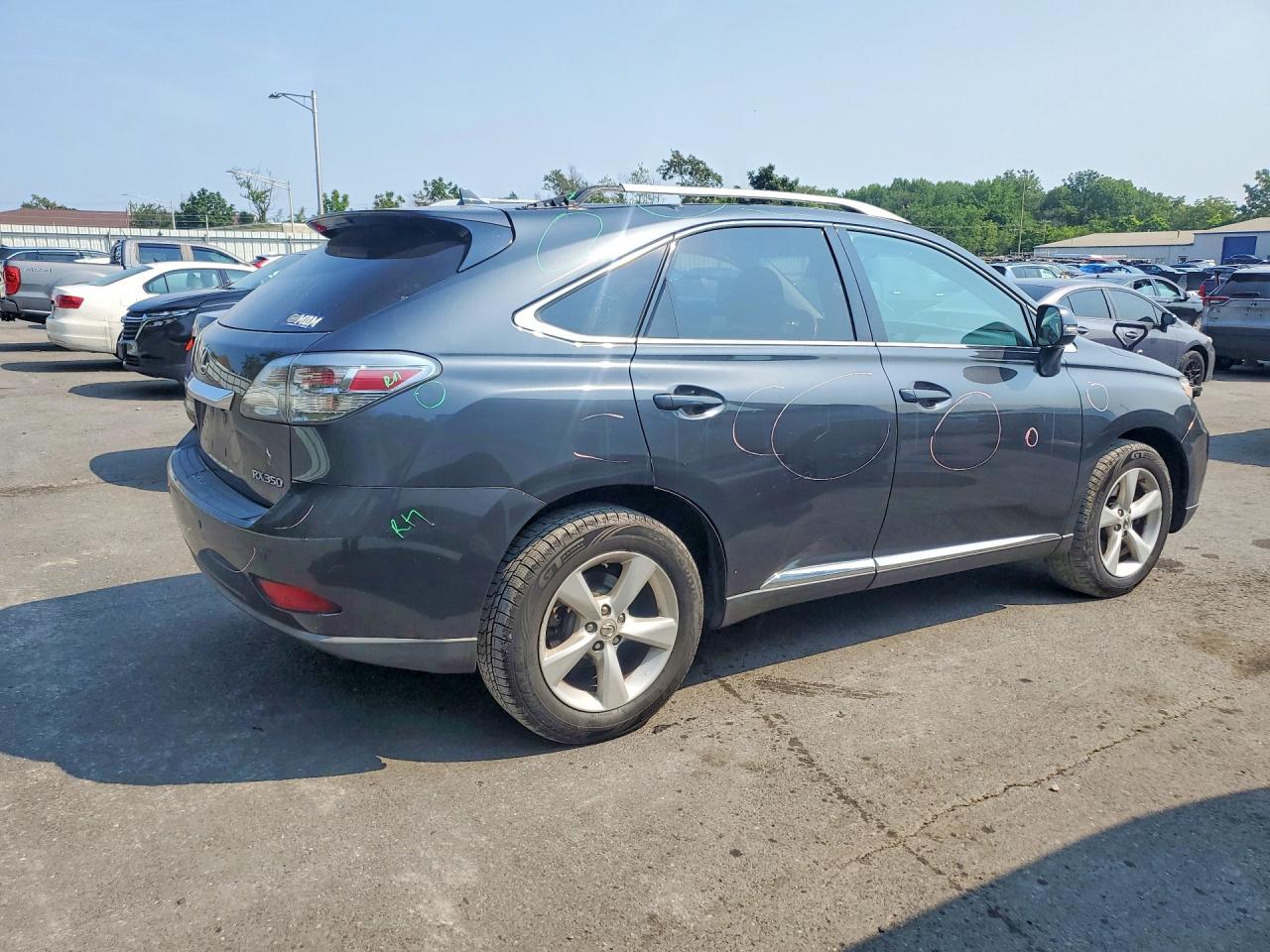 2011 Lexus Rx 350 Charcoal vin: 2T2BK1BA2BC117632