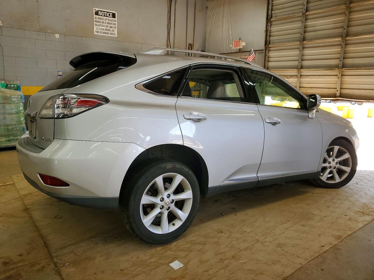 2012 Lexus Rx 350 Silver vin: 2T2BK1BA2CC135419