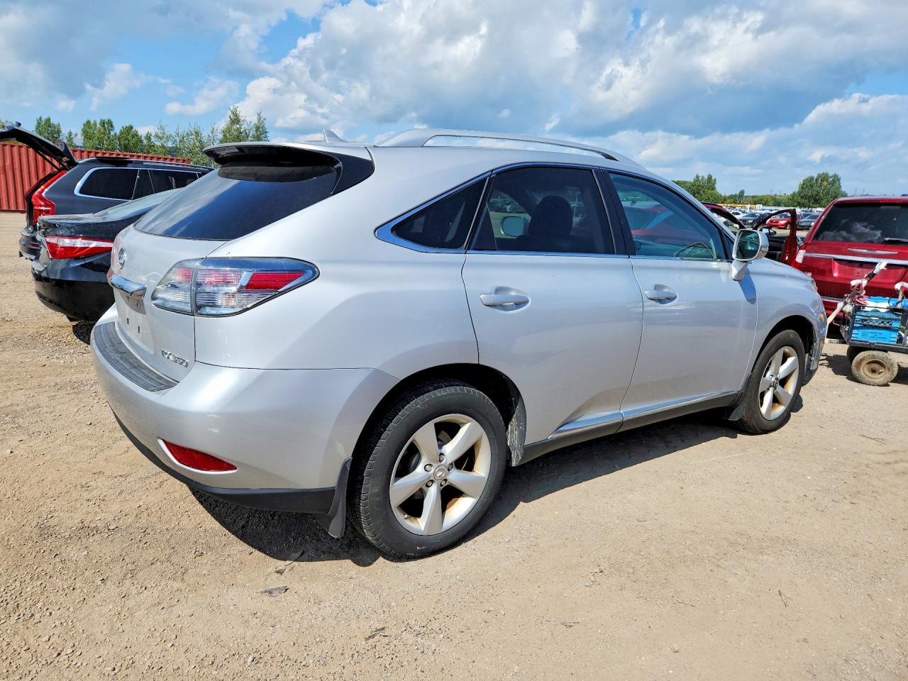 2012 Lexus Rx 350 Silver vin: 2T2BK1BA2CC138045