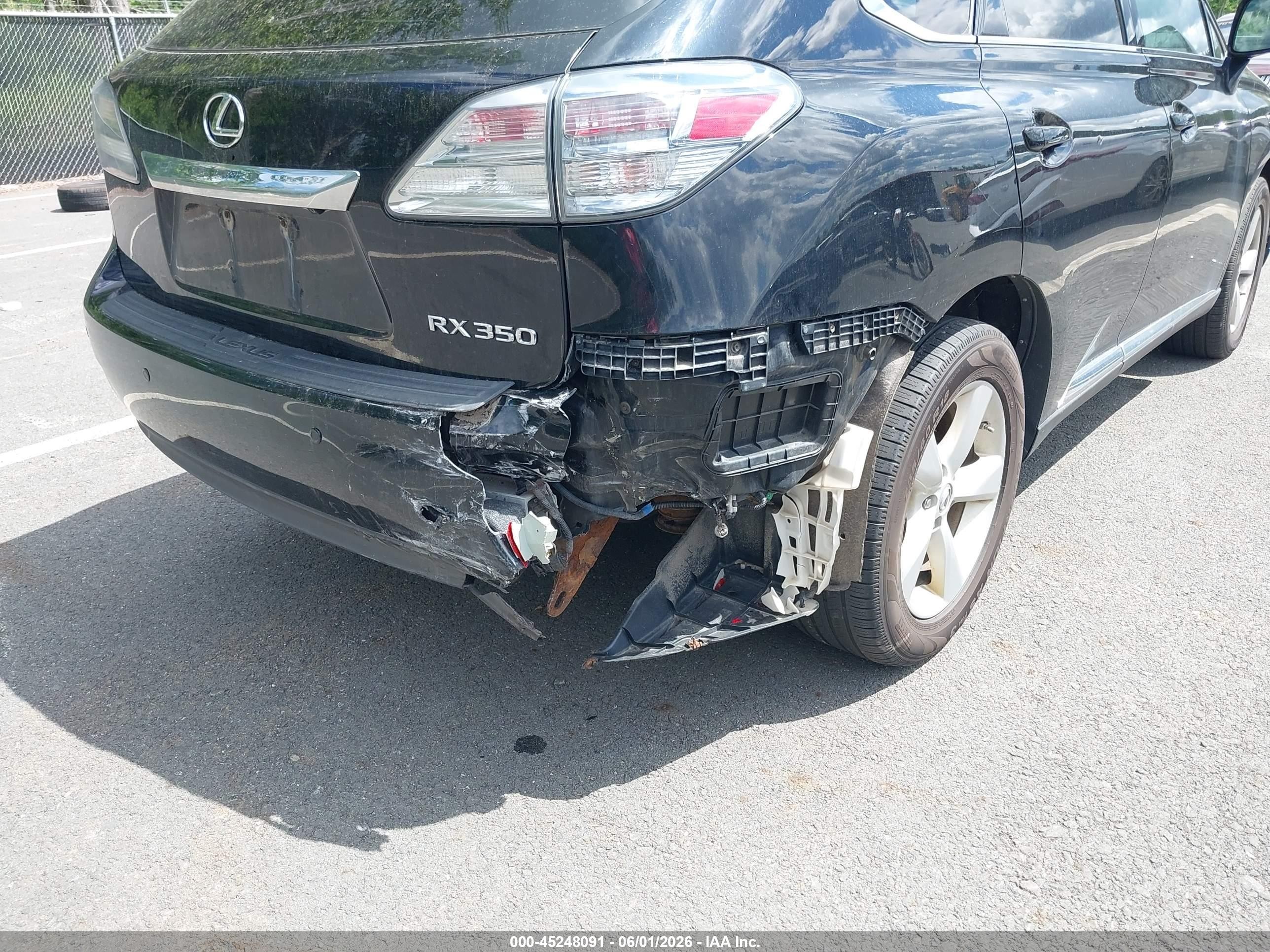 2012 Lexus Rx 350   Black vin: 2T2BK1BA2CC138207