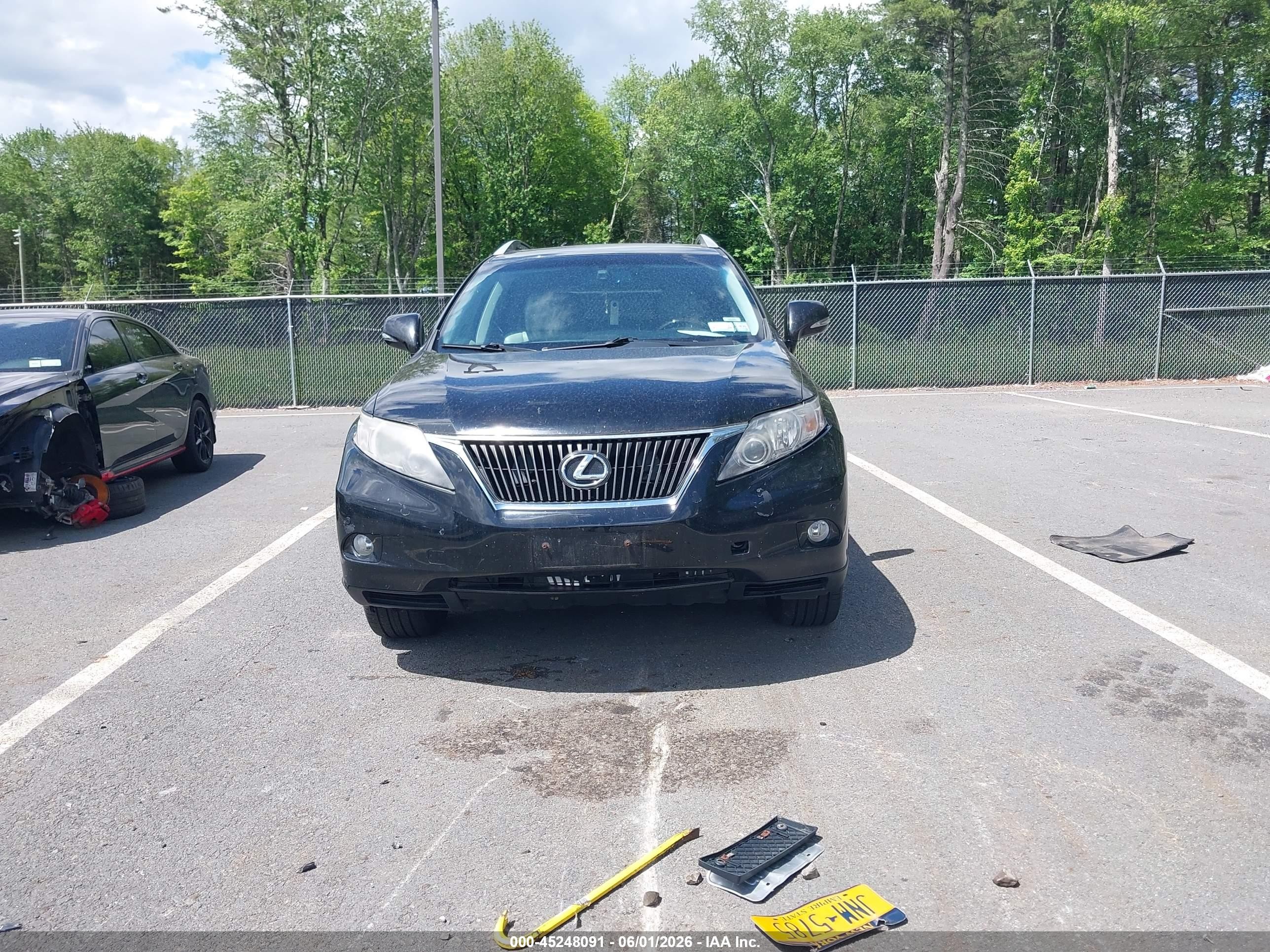 2012 Lexus Rx 350   Black vin: 2T2BK1BA2CC138207