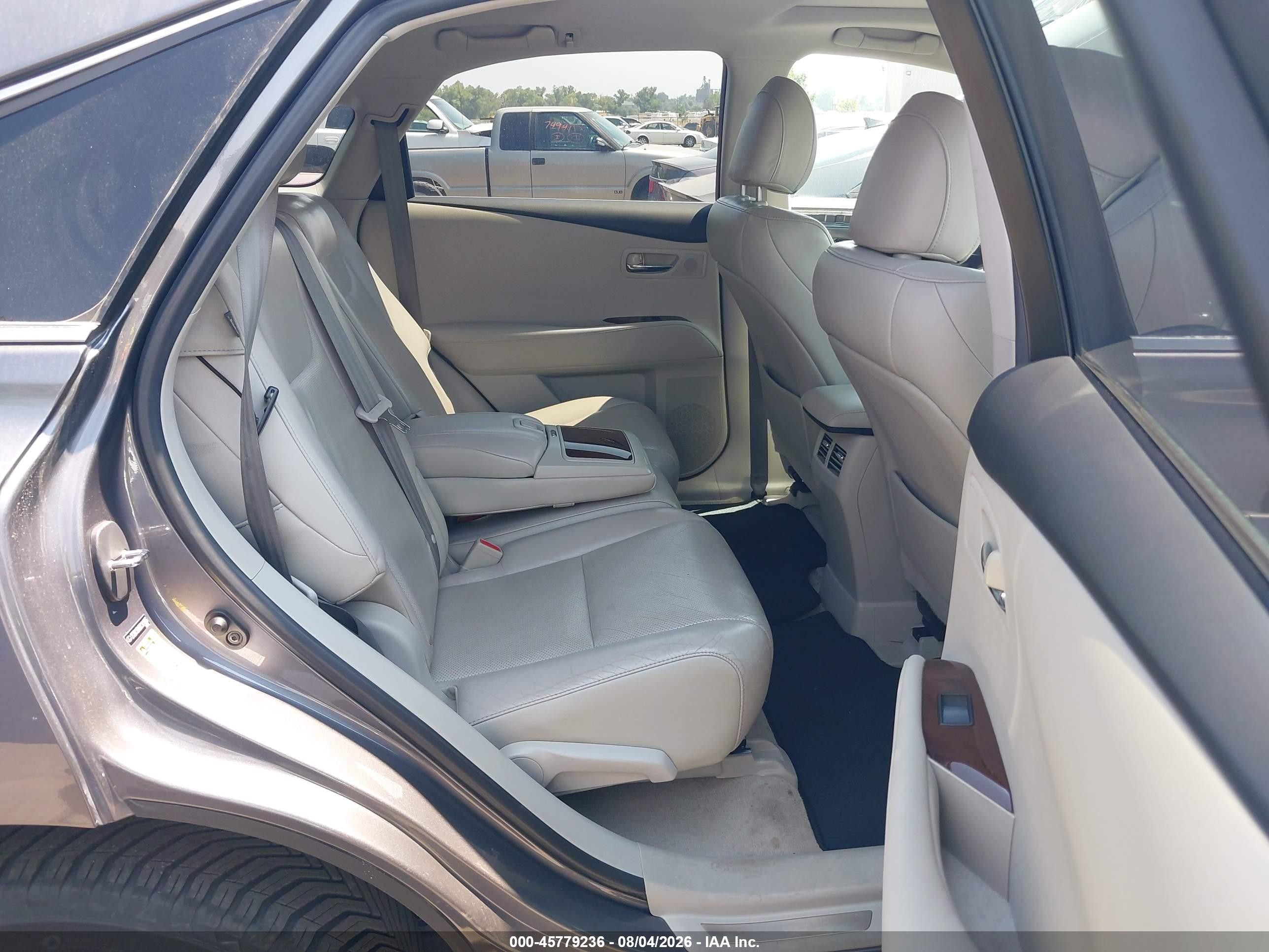 2012 Lexus Rx 350   Gray vin: 2T2BK1BA2CC141995