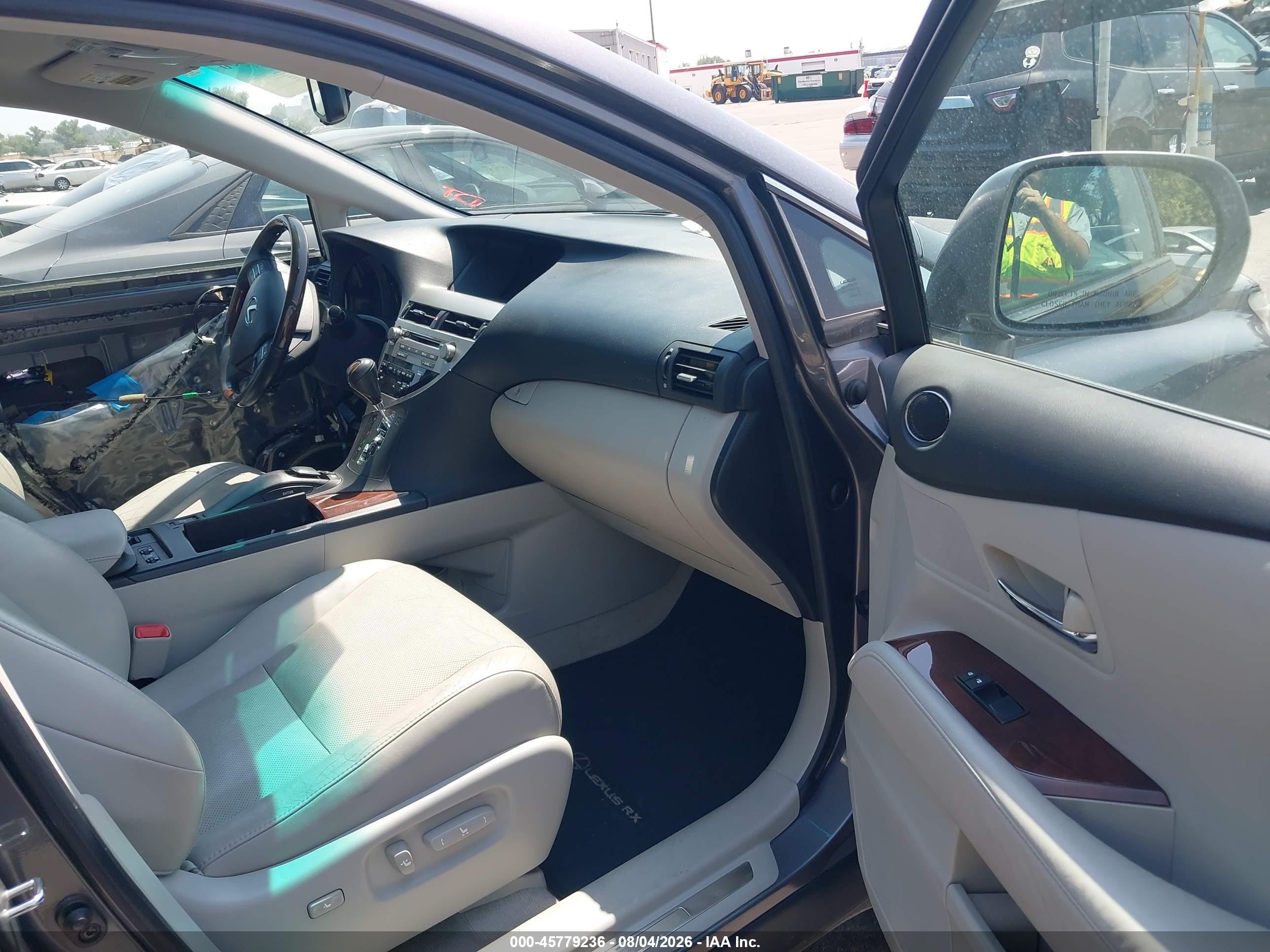 2012 Lexus Rx 350   Gray vin: 2T2BK1BA2CC141995