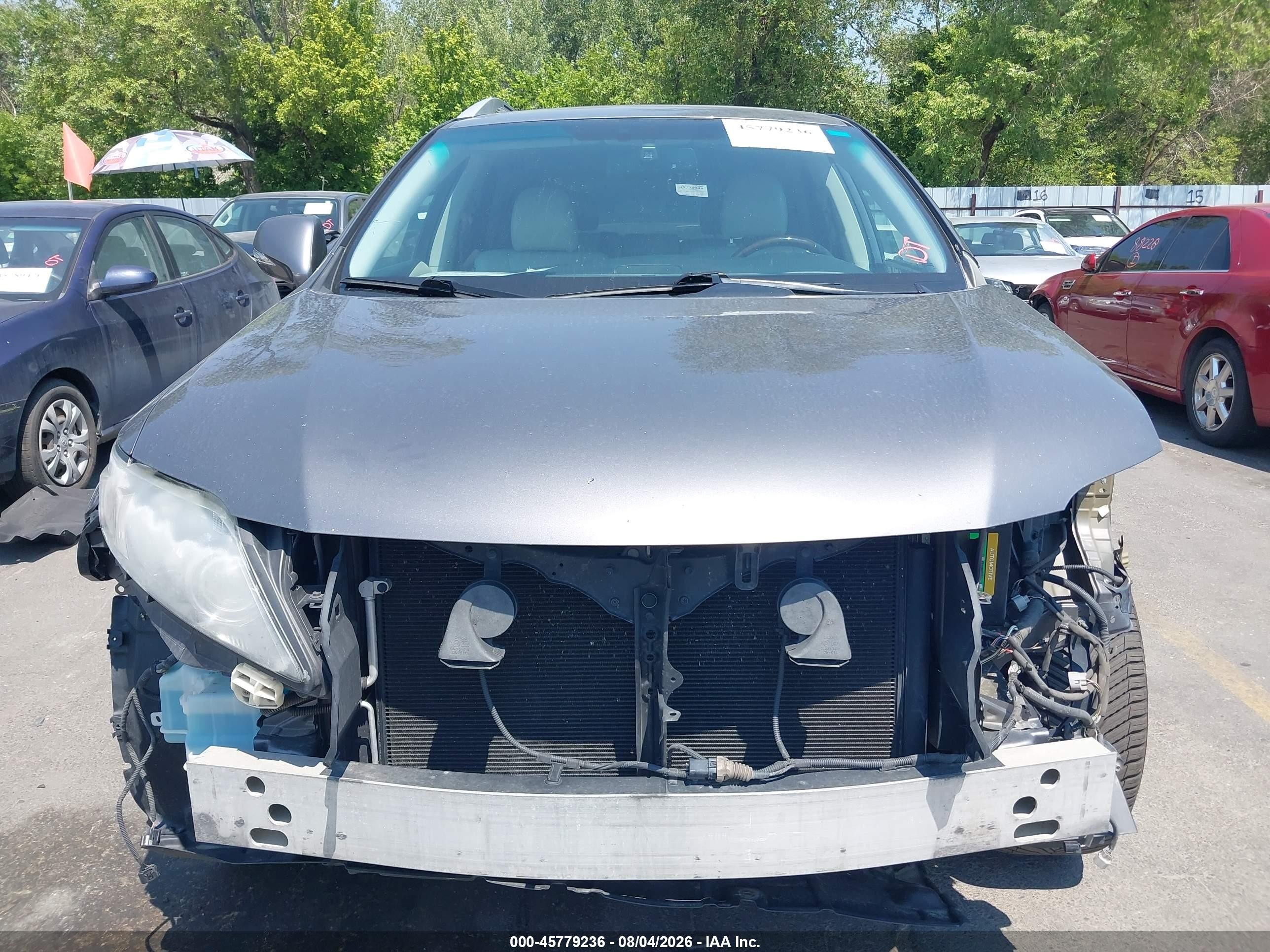 2012 Lexus Rx 350   Gray vin: 2T2BK1BA2CC141995