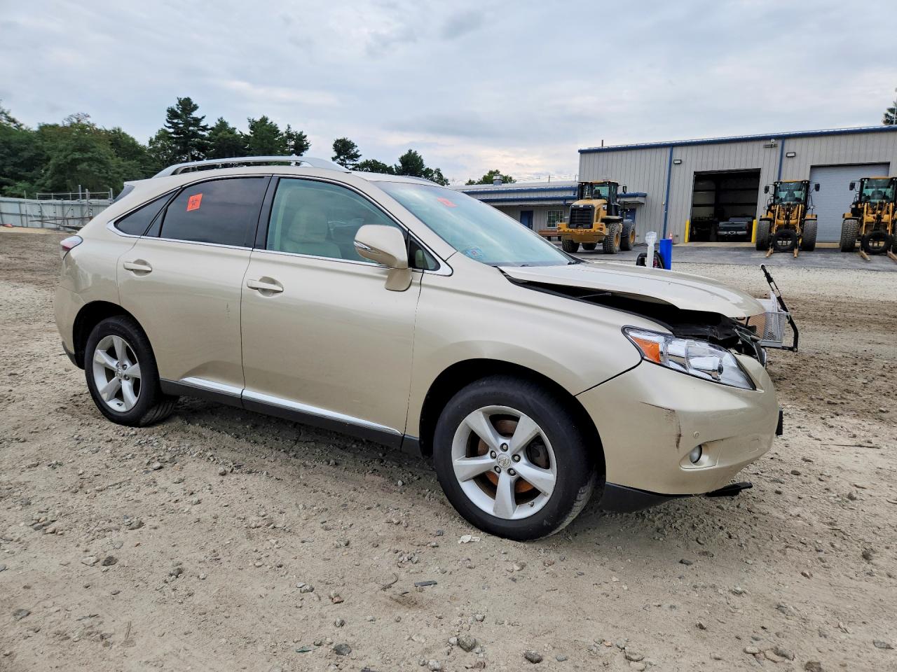 2012 Lexus Rx 350 Cream vin: 2T2BK1BA2CC151149