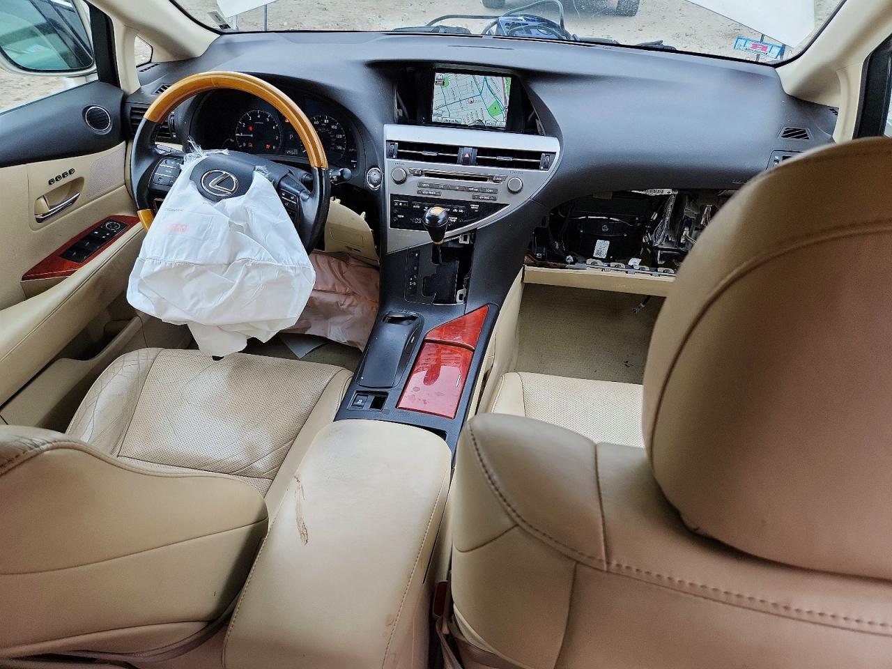 2012 Lexus Rx 350 Cream vin: 2T2BK1BA2CC151149