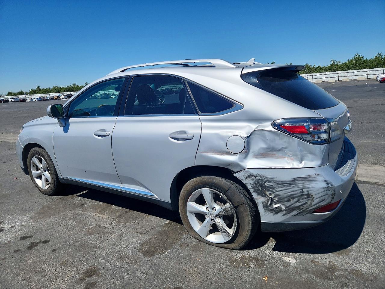 2012 Lexus Rx 350 Silver vin: 2T2BK1BA2CC151779