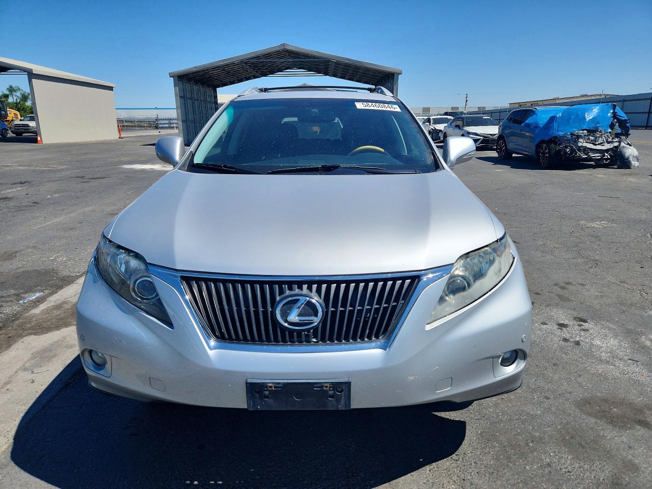 2012 Lexus Rx 350 Silver vin: 2T2BK1BA2CC151779