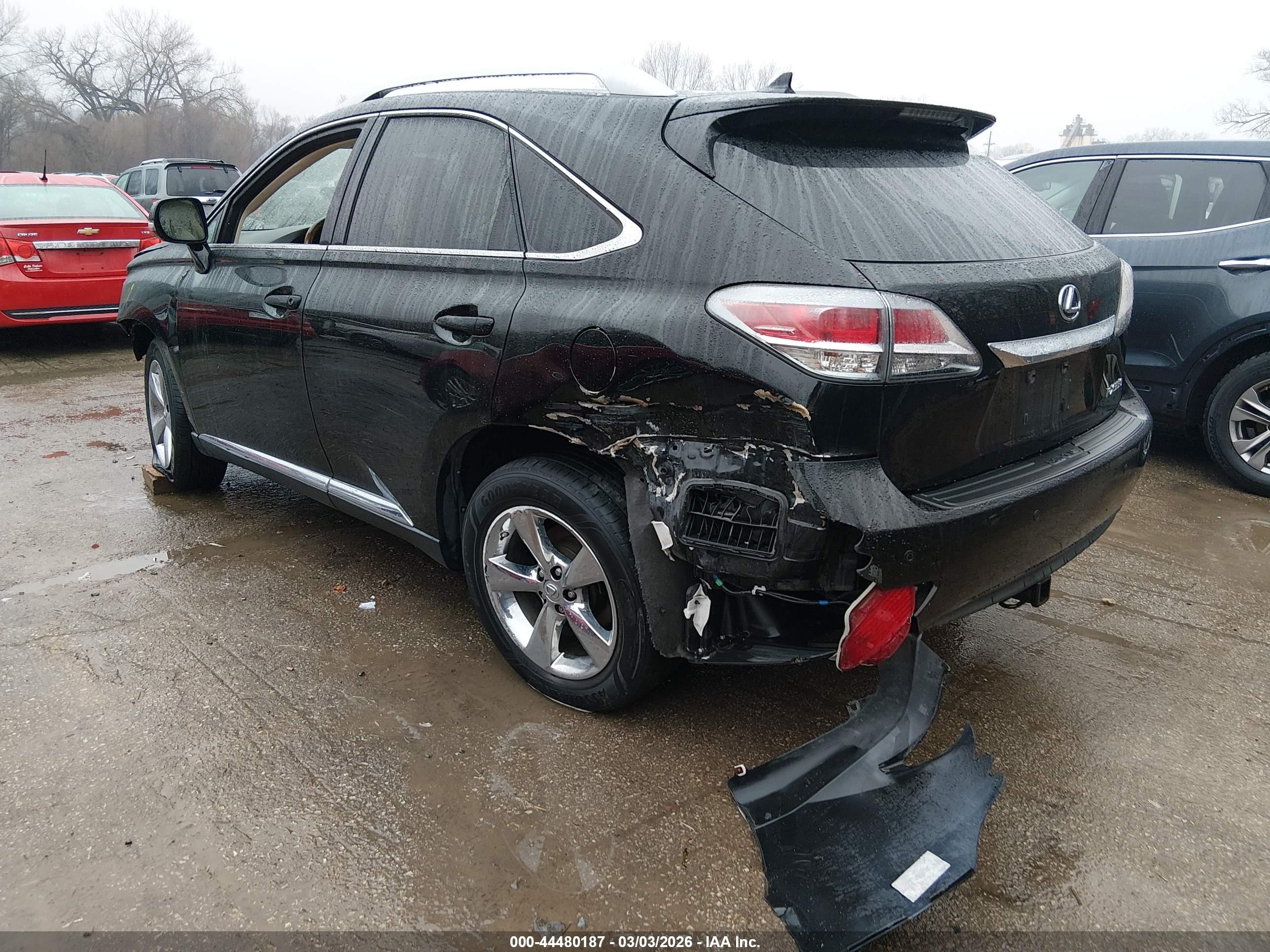 2013 Lexus Rx 350   Black vin: 2T2BK1BA2DC155607